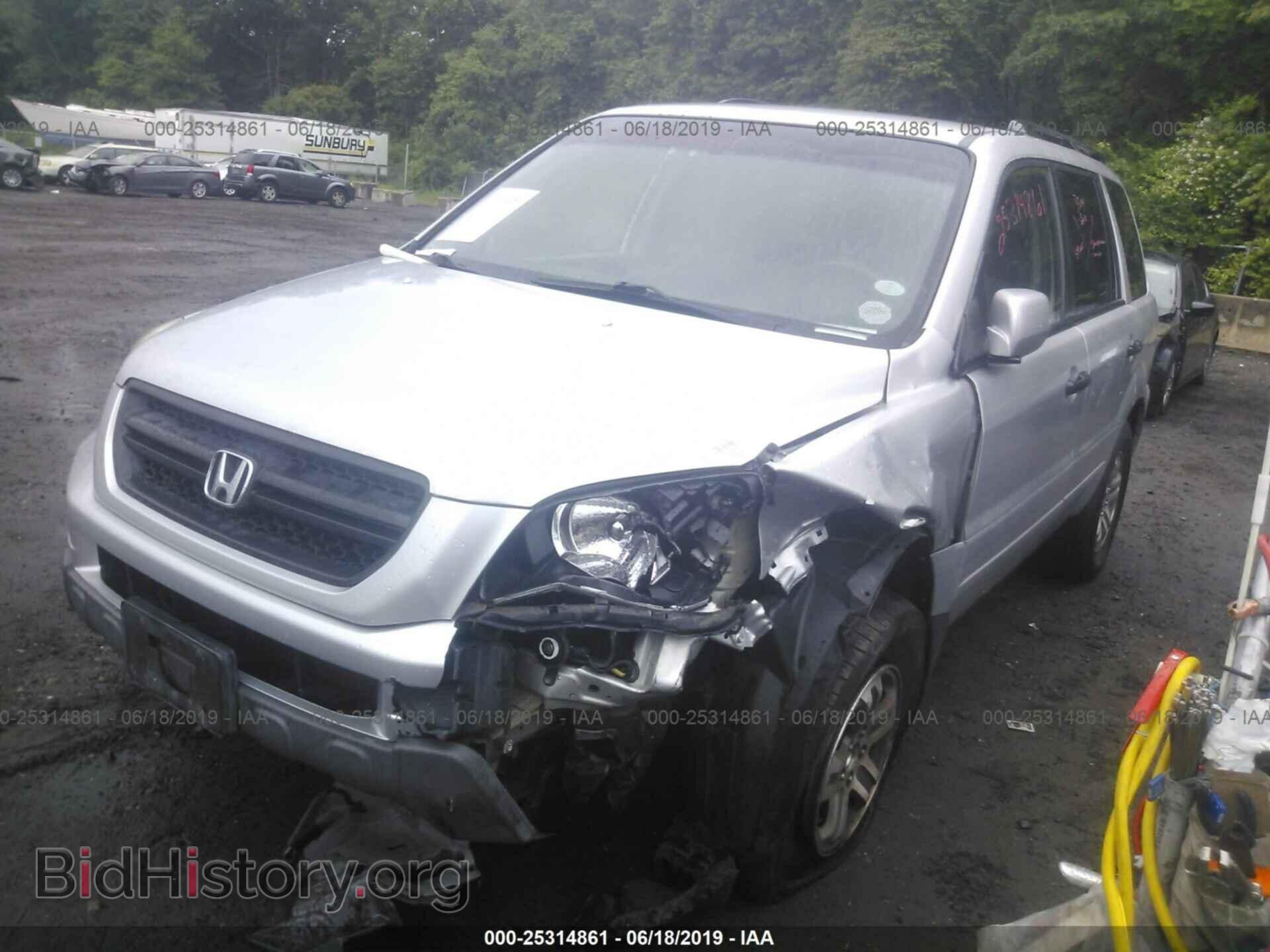 2005 HONDA PILOT - VIN: 5FNYF18405B057306 - Фото 2