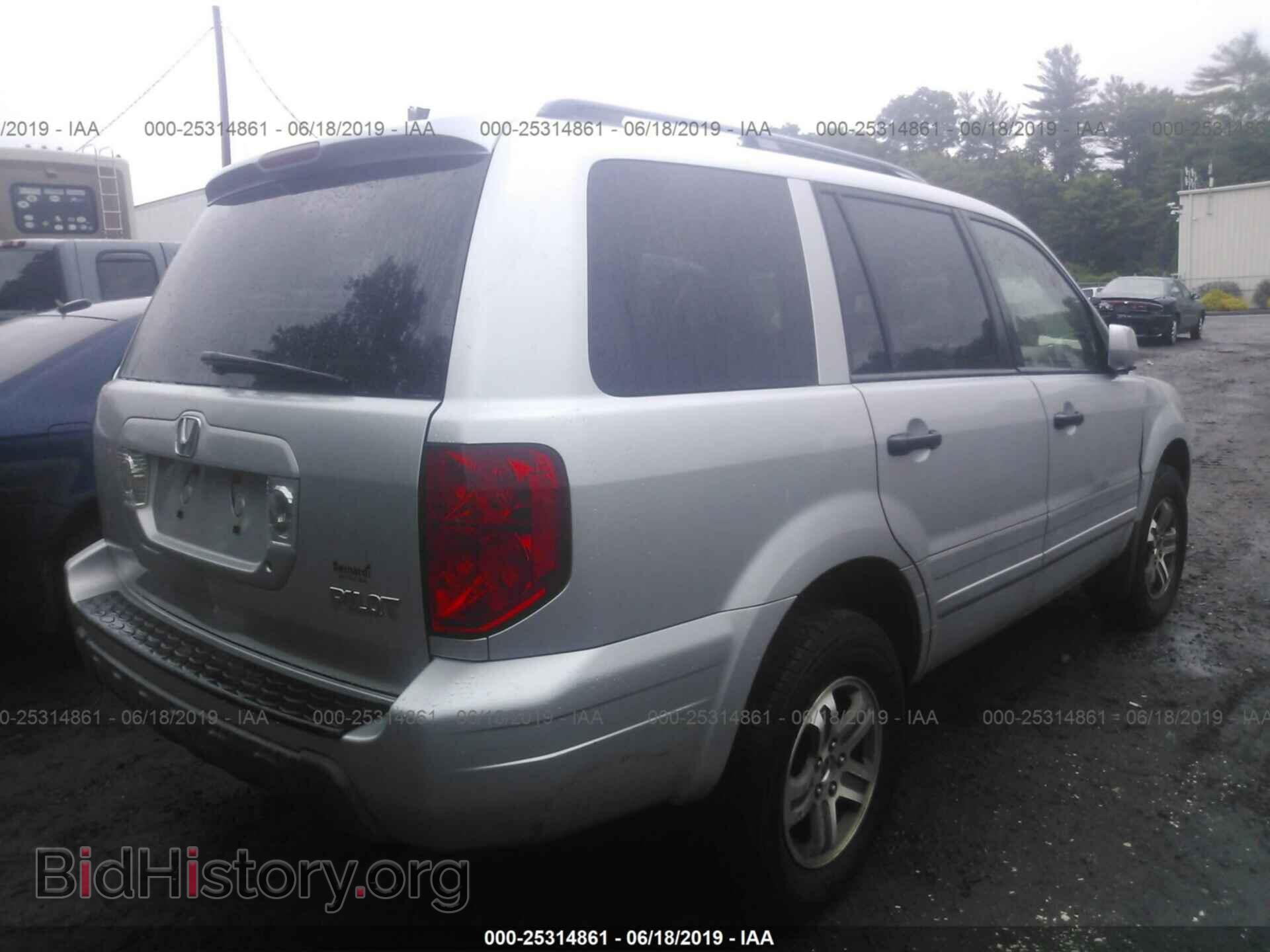2005 HONDA PILOT - VIN: 5FNYF18405B057306 - Фото 4