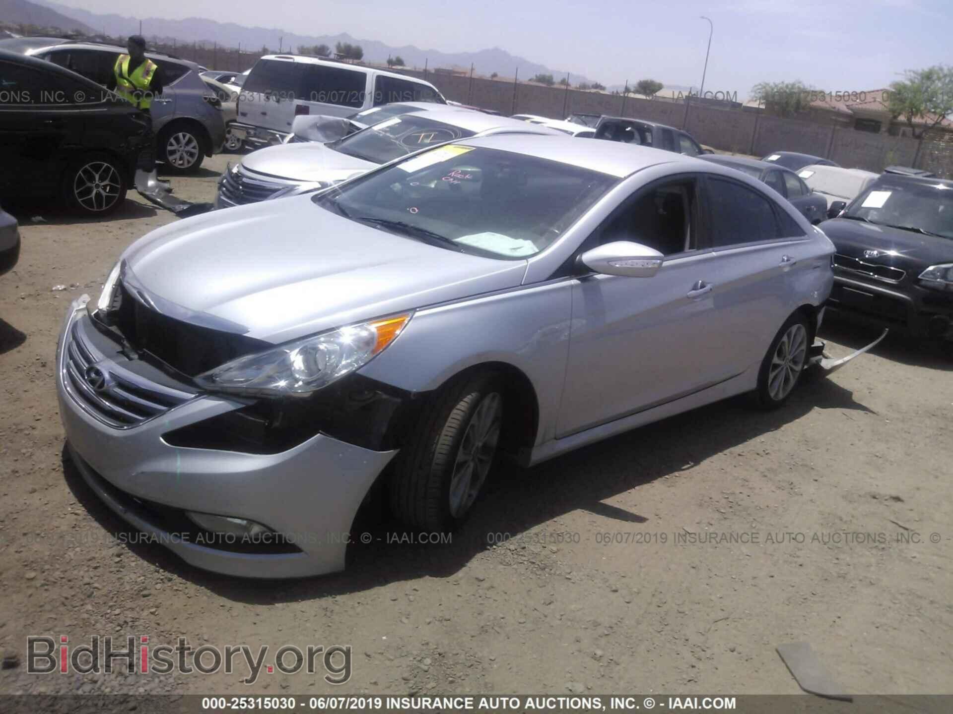 2014 HYUNDAI SONATA - VIN: 5NPEC4AC9EH909507 - Фото 2