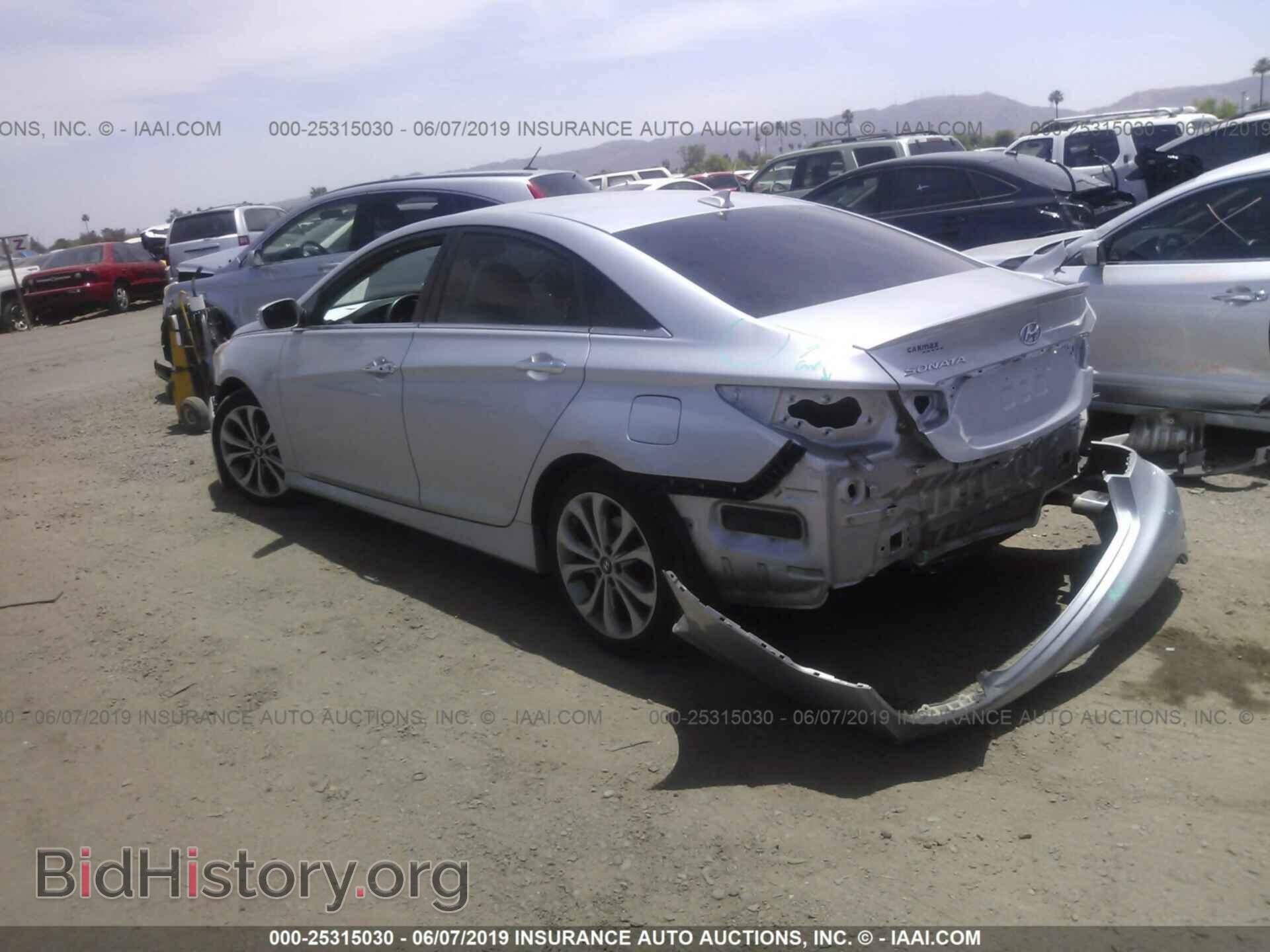 2014 HYUNDAI SONATA - VIN: 5NPEC4AC9EH909507 - Фото 3