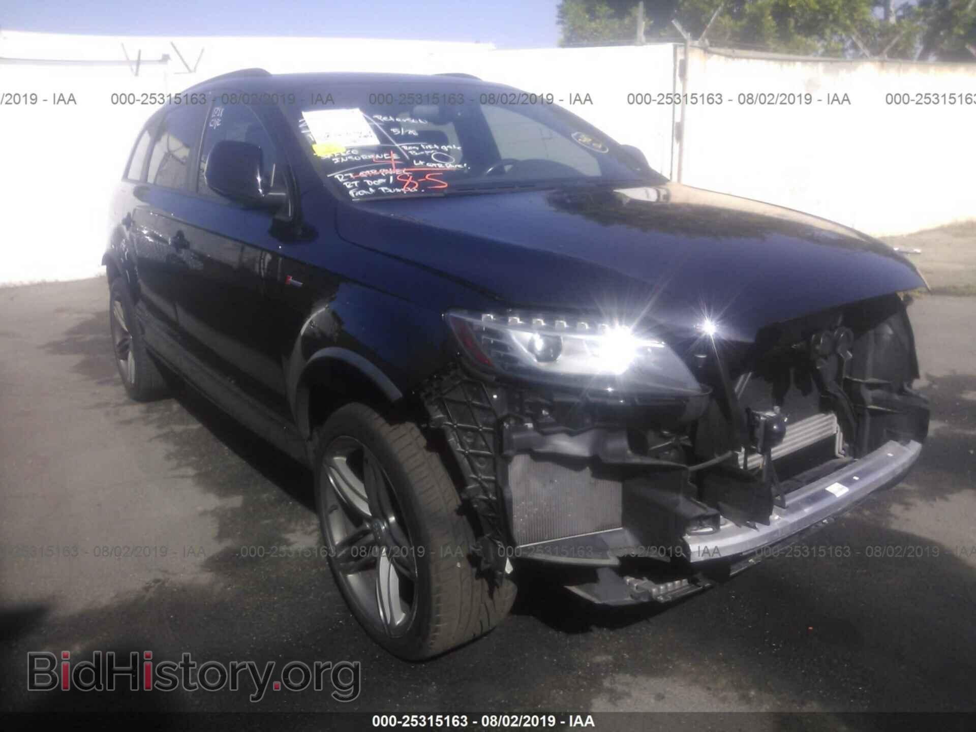 Фотография WA1DGAFE2FD021319 - AUDI Q7 2015