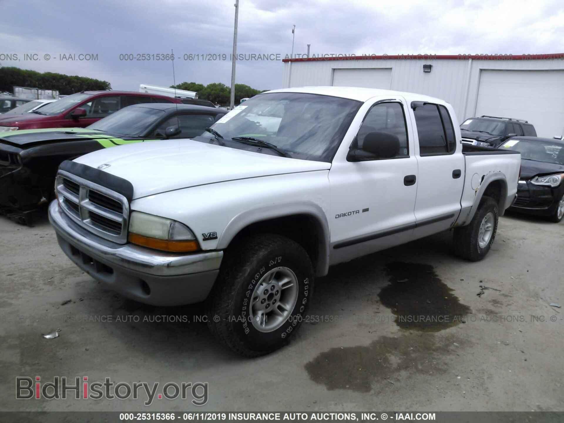 2000 DODGE DAKOTA - VIN: 1B7HG2AZ7YS757176 - Фото 2