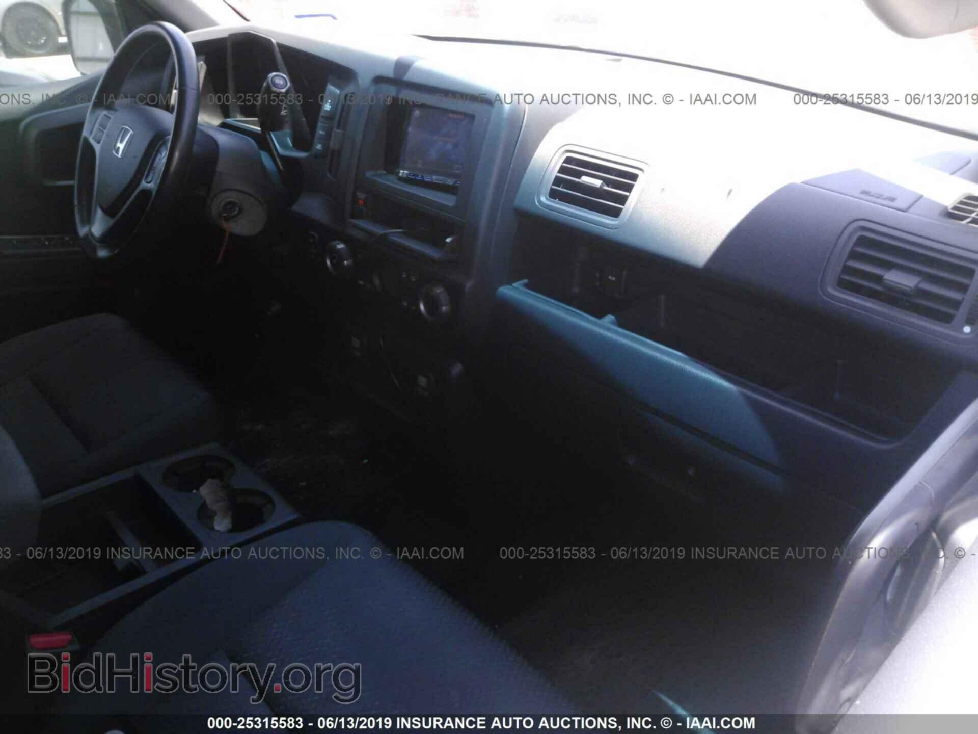 2012 HONDA RIDGELINE - VIN: 5FPYK1F78CB453352 - Фото 5