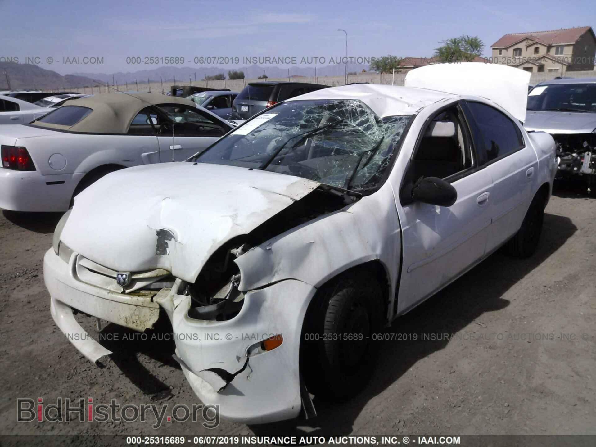 2002 DODGE NEON - VIN: 1B3ES26C32D582282 - Фото 2