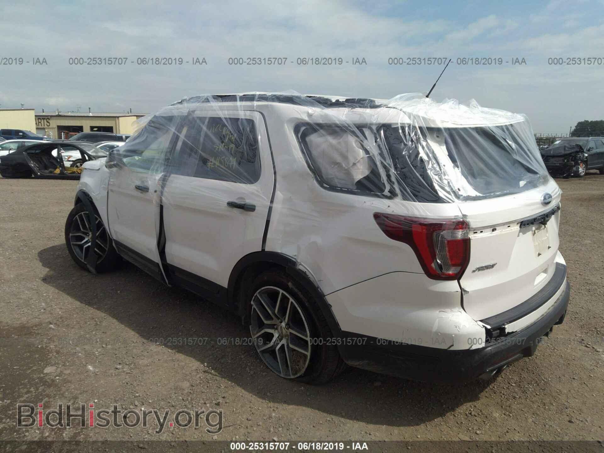 2018 FORD EXPLORER - VIN: 1FM5K8GT0JGA85893 - Фото 3