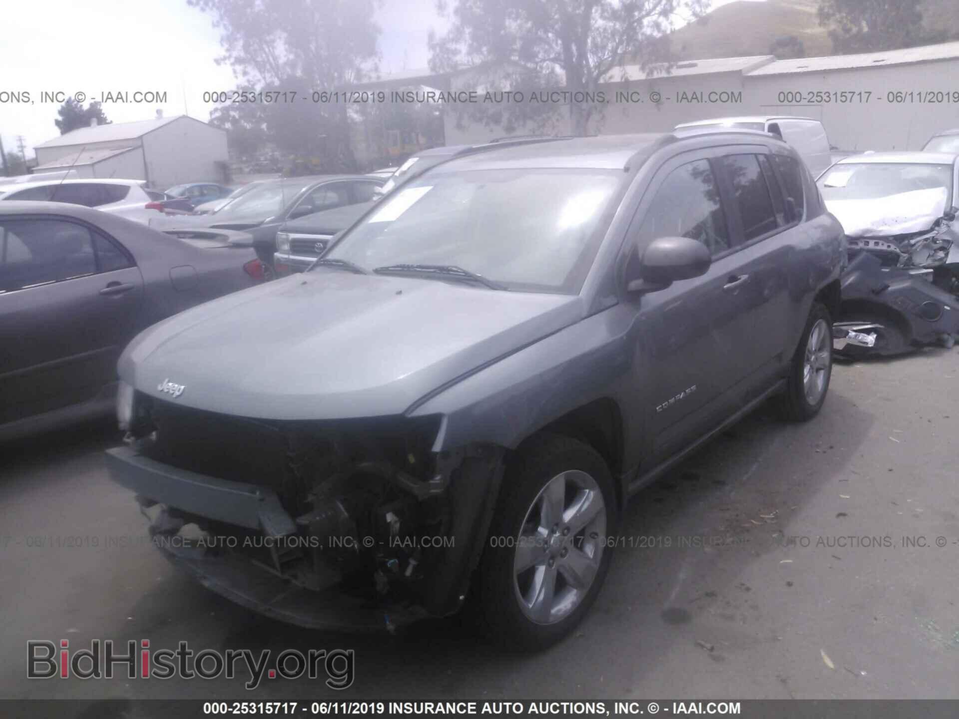 2012 JEEP COMPASS - VIN: 1C4NJCCB5CD513968 - Фото 2