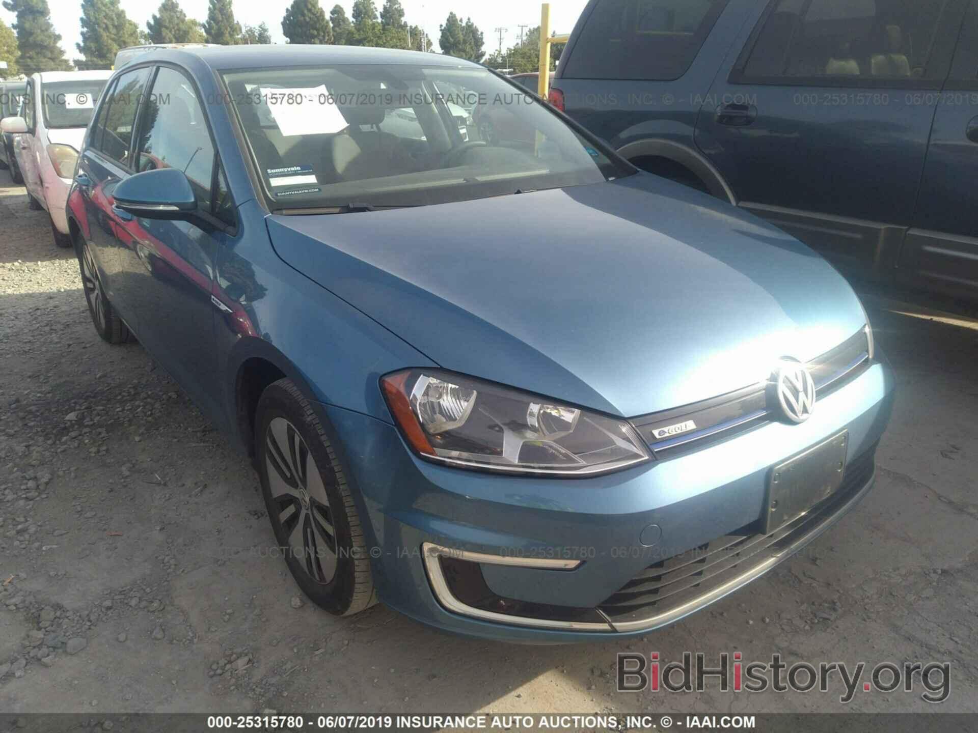 Photo WVWKP7AU4GW913768 - VOLKSWAGEN E-GOLF 2016