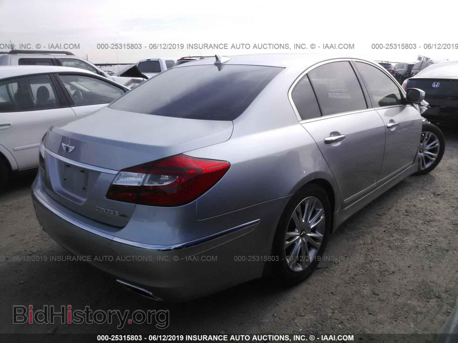 2012 HYUNDAI GENESIS - VIN: KMHGC4DF2CU201936 - Фото 4