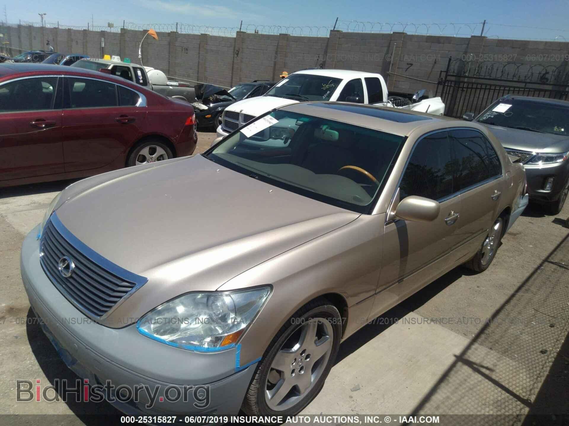 2005 LEXUS LS - VIN: JTHBN36F255025238 - Photo 2