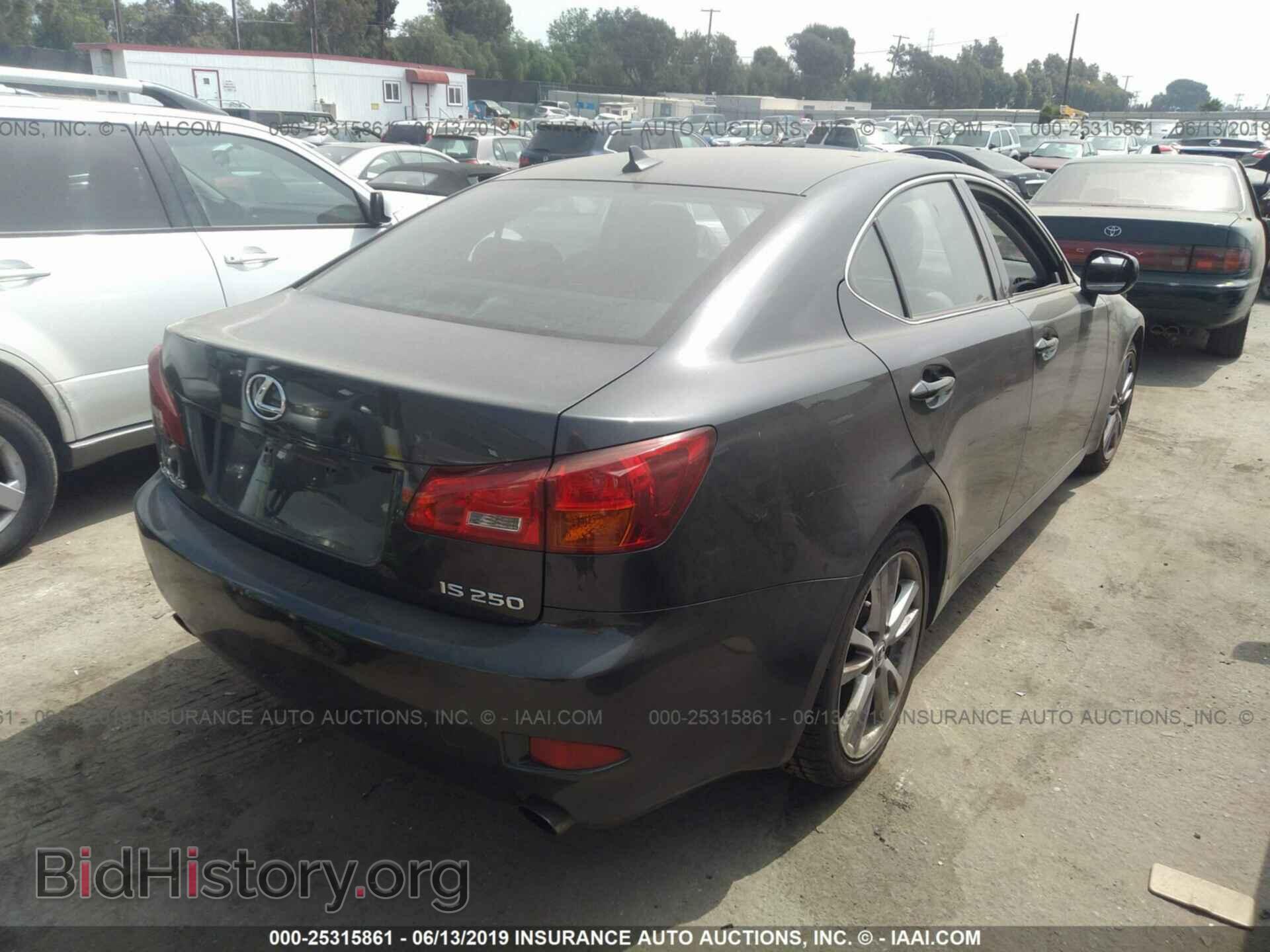 2007 LEXUS IS - VIN: JTHBK262072032998 - Фото 4