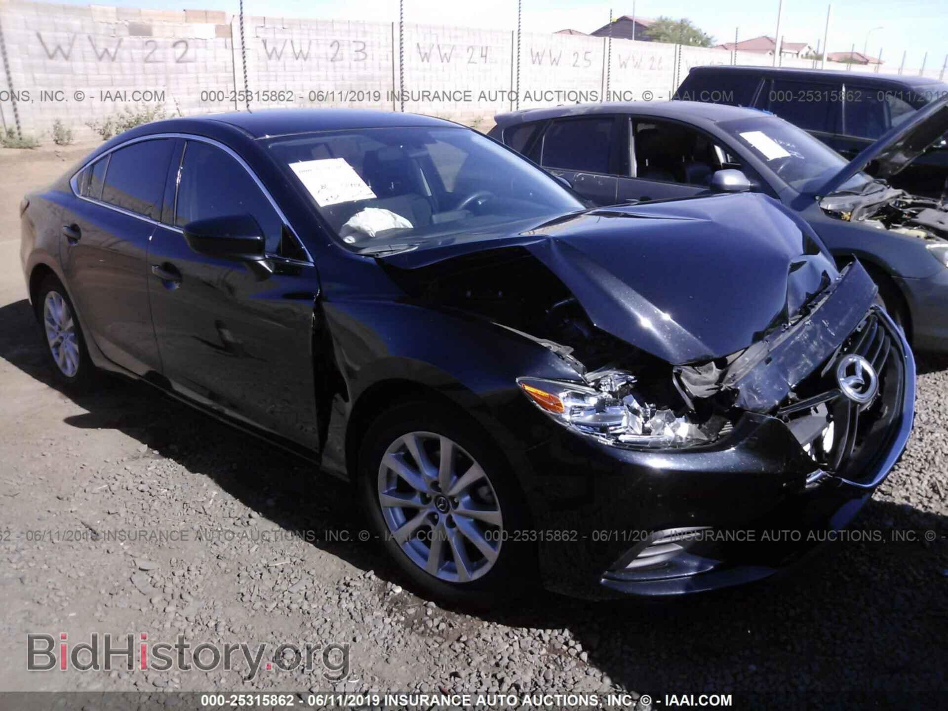 Фотография JM1GJ1U50G1467236 - MAZDA 6 2016