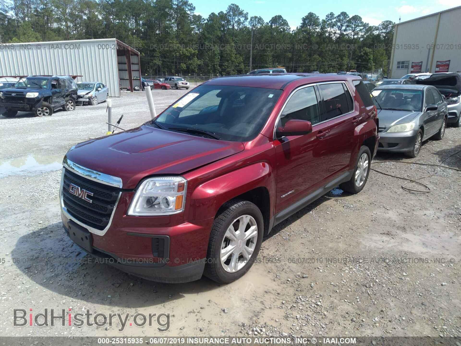 2017 GMC TERRAIN - VIN: 2GKALMEK8H6128538 - Фото 2