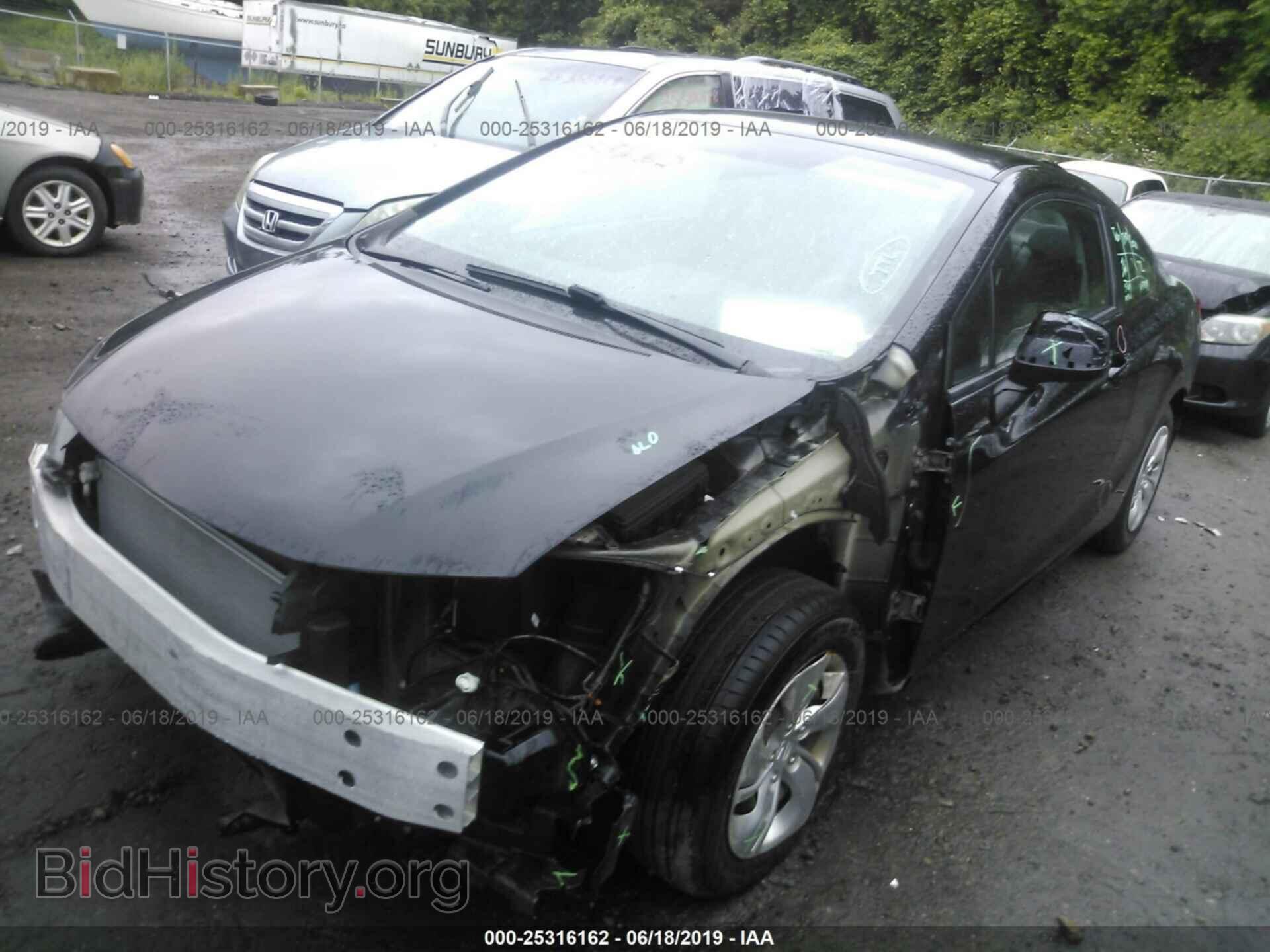 2013 HONDA CIVIC - VIN: 2HGFG3B53DH526237 - Фото 2