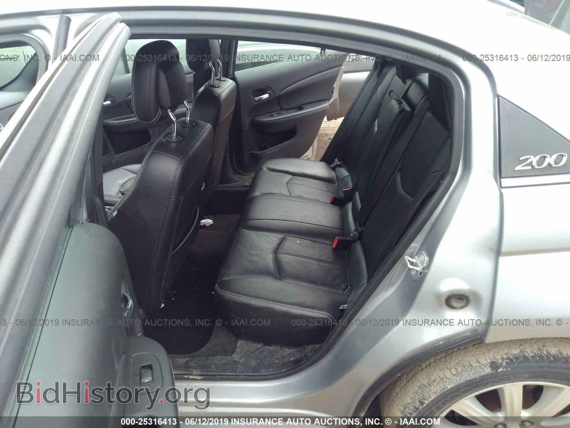 2013 CHRYSLER 200 - VIN: 1C3CCBCB0DN766336 - Photo 8