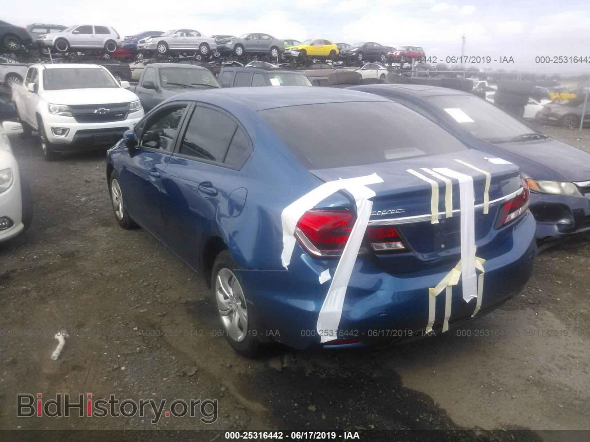 2014 HONDA CIVIC - VIN: 19XFB2F52EE010899 - Фото 3