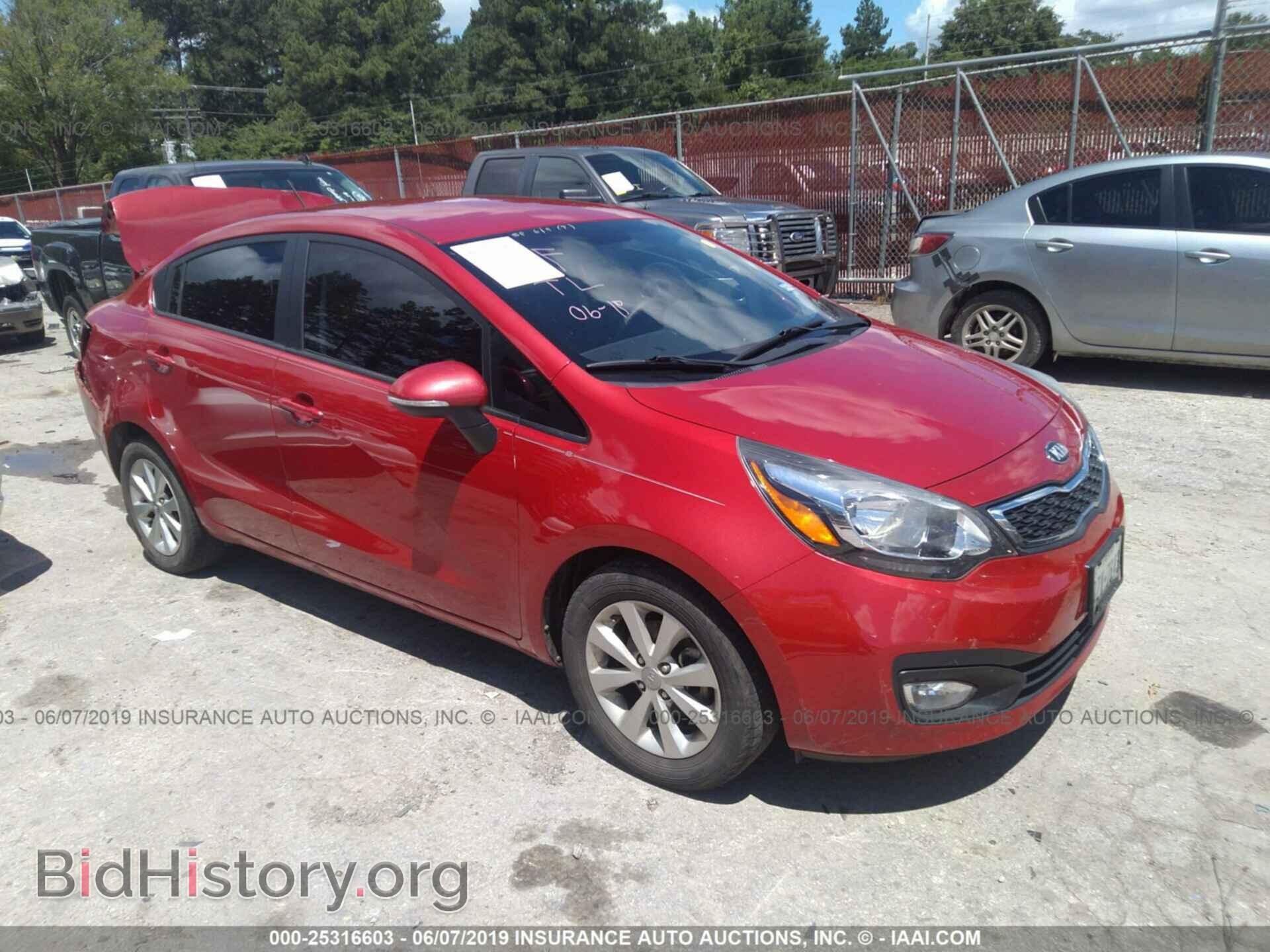 Photo KNADN4A39D6227092 - KIA RIO 2013
