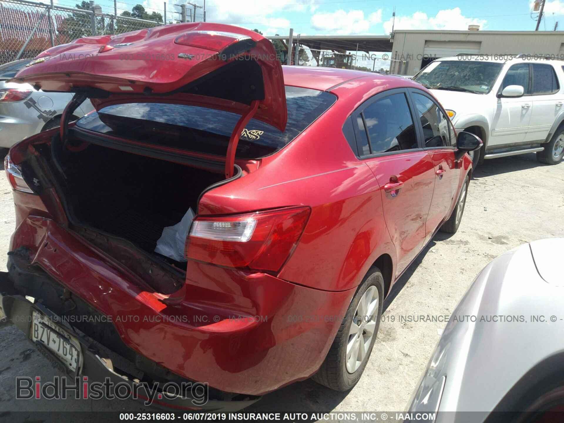 2013 KIA RIO - VIN: KNADN4A39D6227092 - Фото 4
