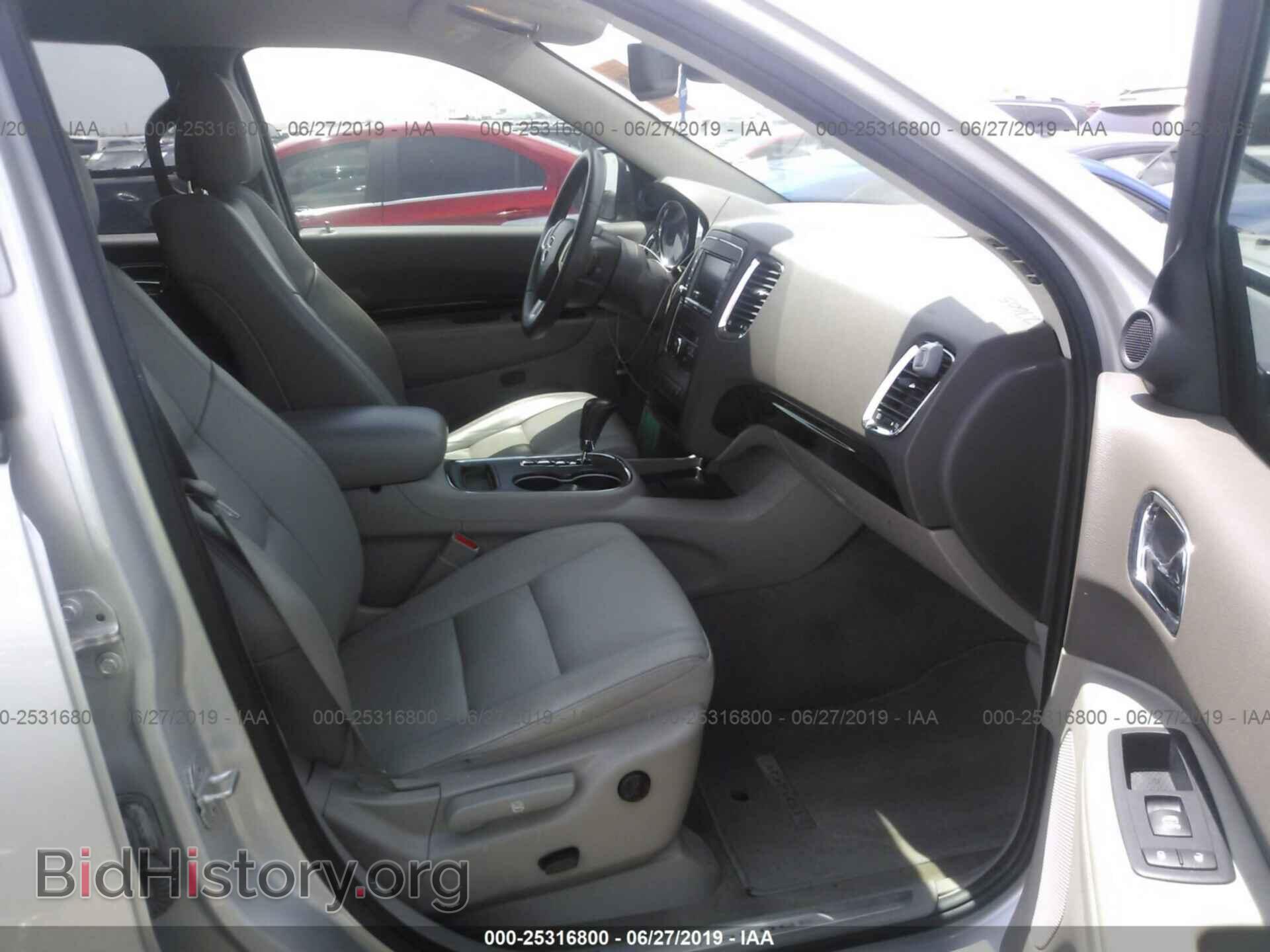 2012 DODGE DURANGO - VIN: 1C4RDHDG0CC217505 - Фото 5