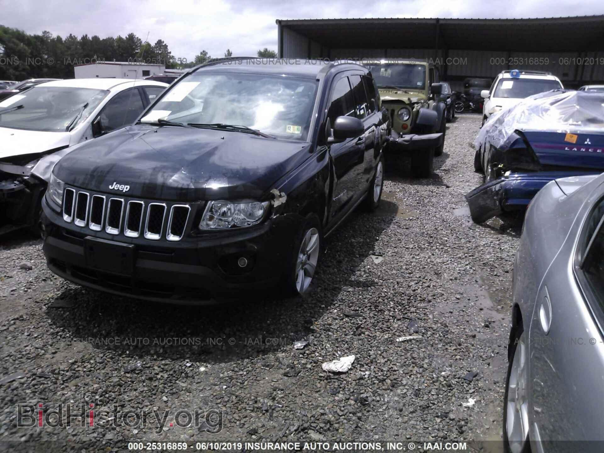 2013 JEEP COMPASS - VIN: 1C4NJDBB5DD262894 - Фото 2