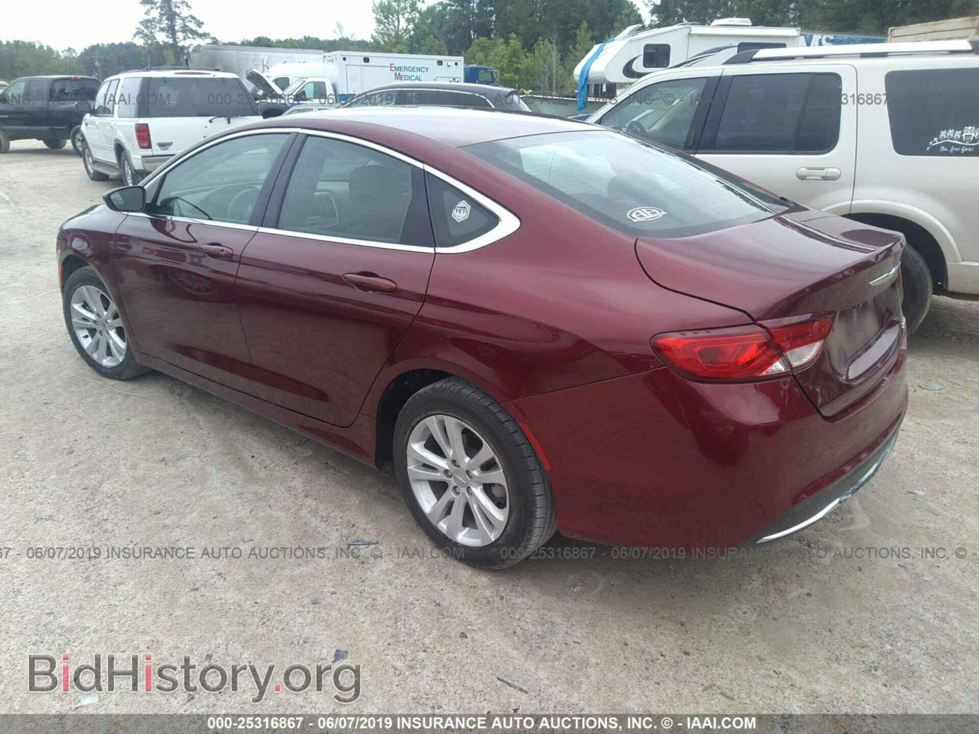2016 CHRYSLER 200 - VIN: 1C3CCCAB6GN128010 - Фото 3