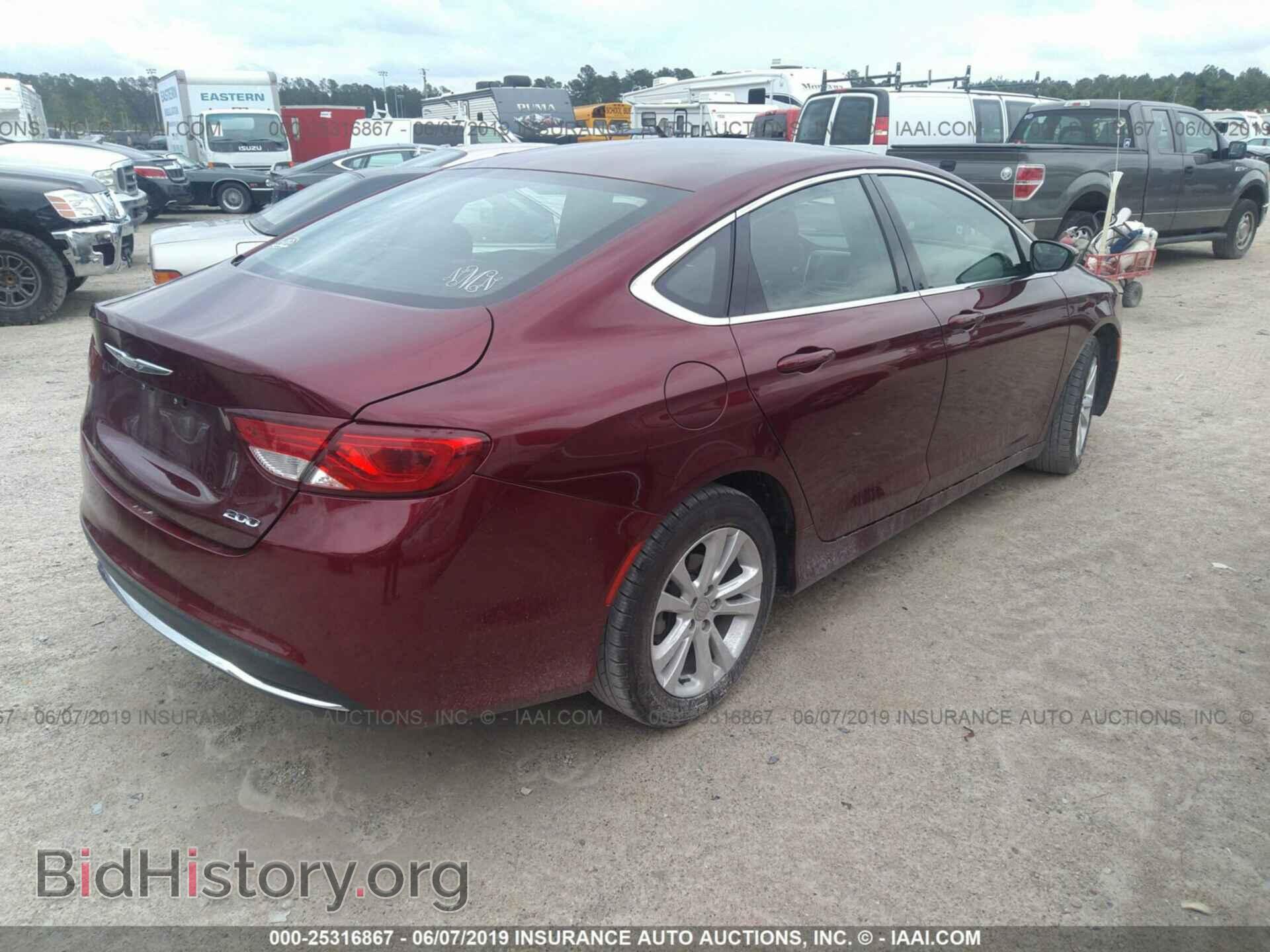 2016 CHRYSLER 200 - VIN: 1C3CCCAB6GN128010 - Фото 4