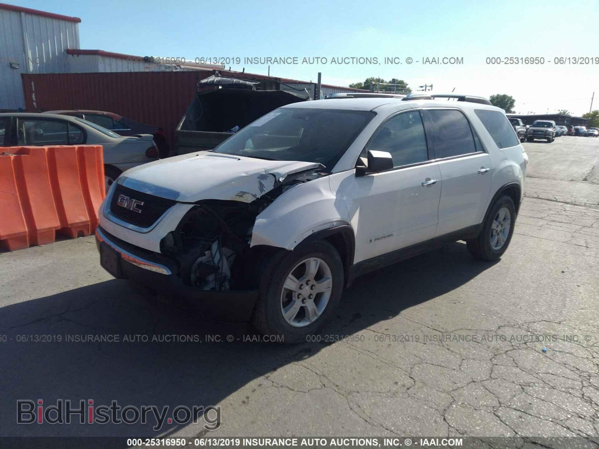 2008 GMC ACADIA - VIN: 1GKEV13728J303698 - Фото 2