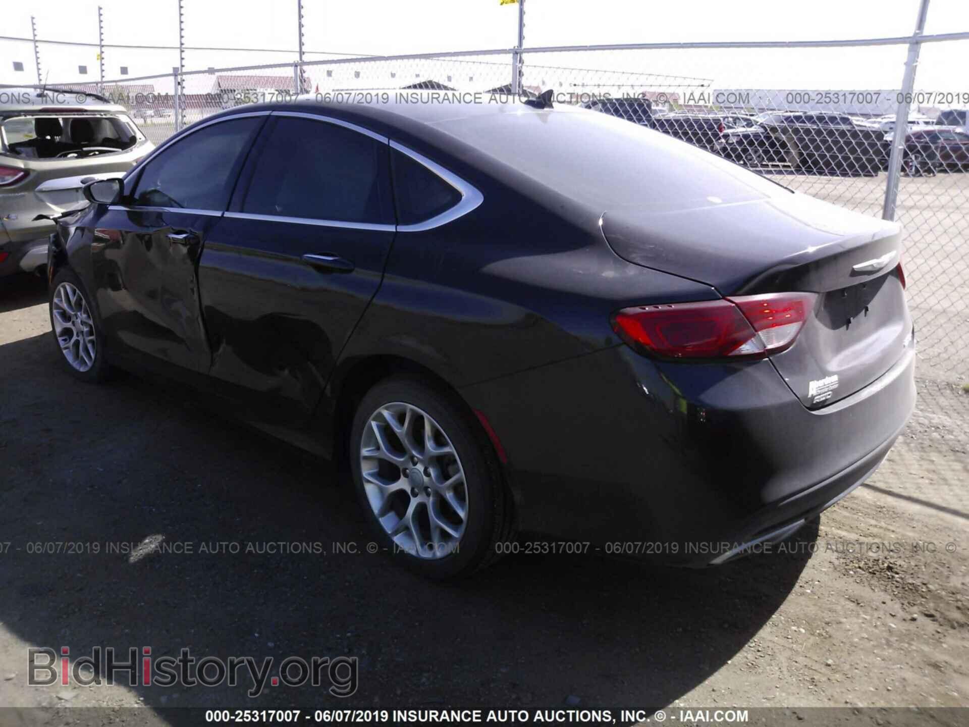 2016 CHRYSLER 200 - VIN: 1C3CCCEG6GN158470 - Фото 3