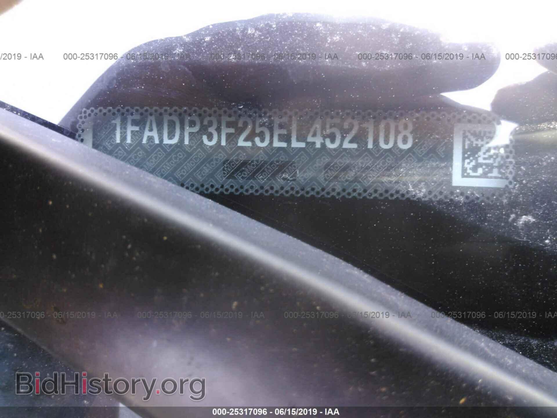 2014 FORD FOCUS - VIN: 1FADP3F25EL452108 - Фото 9