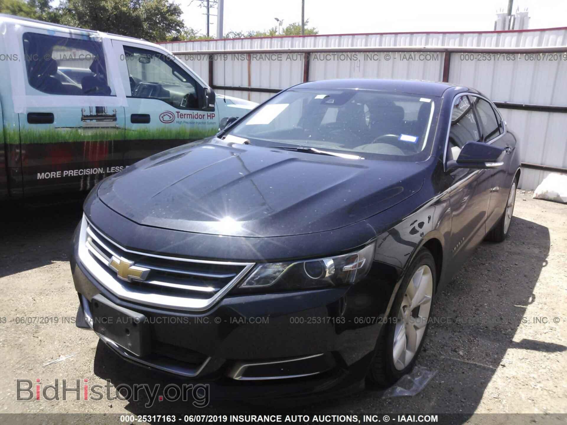 2017 CHEVROLET IMPALA - VIN: 2G1105S38H9100883 - Фото 2