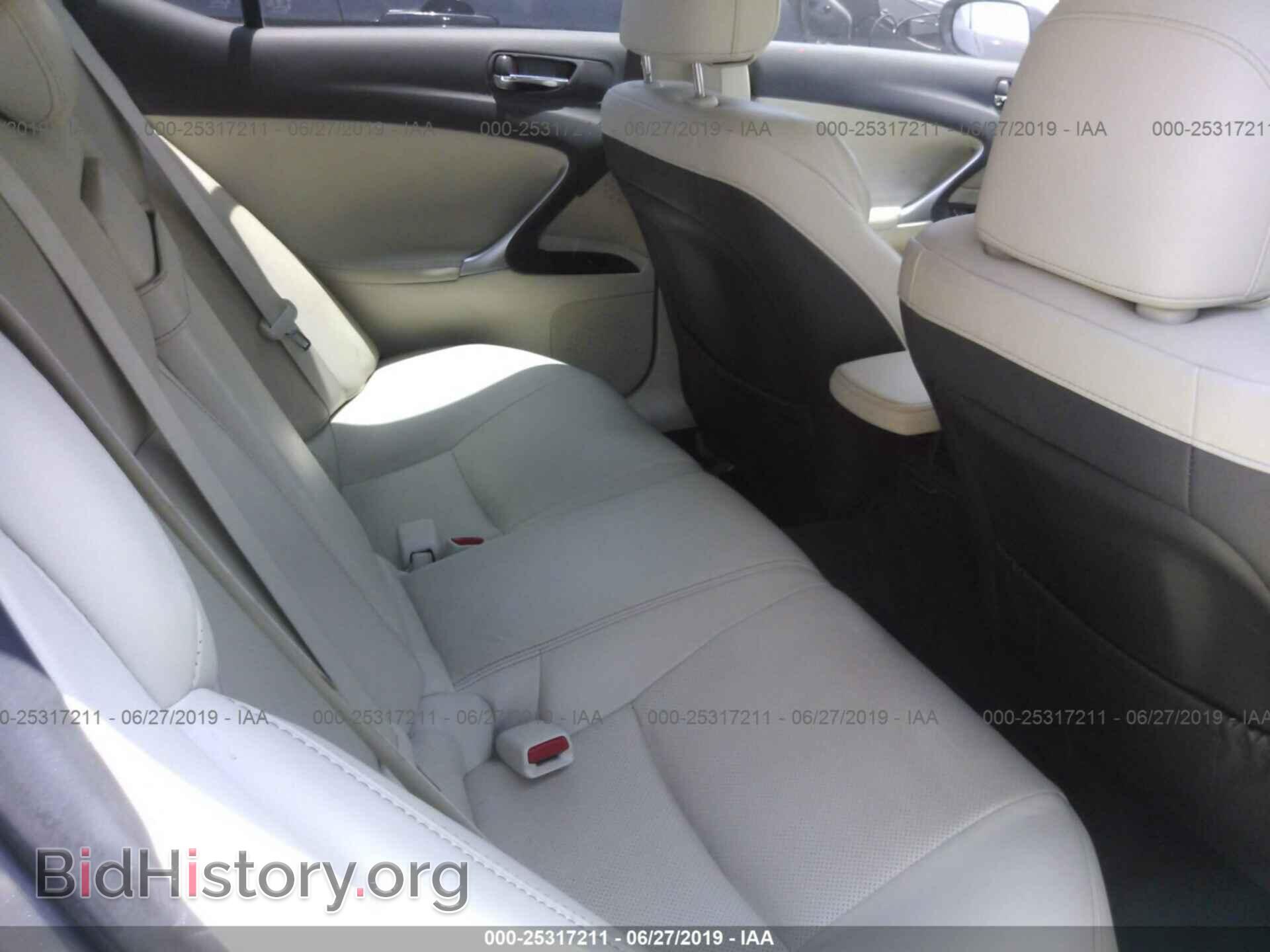 2012 LEXUS IS - VIN: JTHBF5C20C5169975 - Photo 8