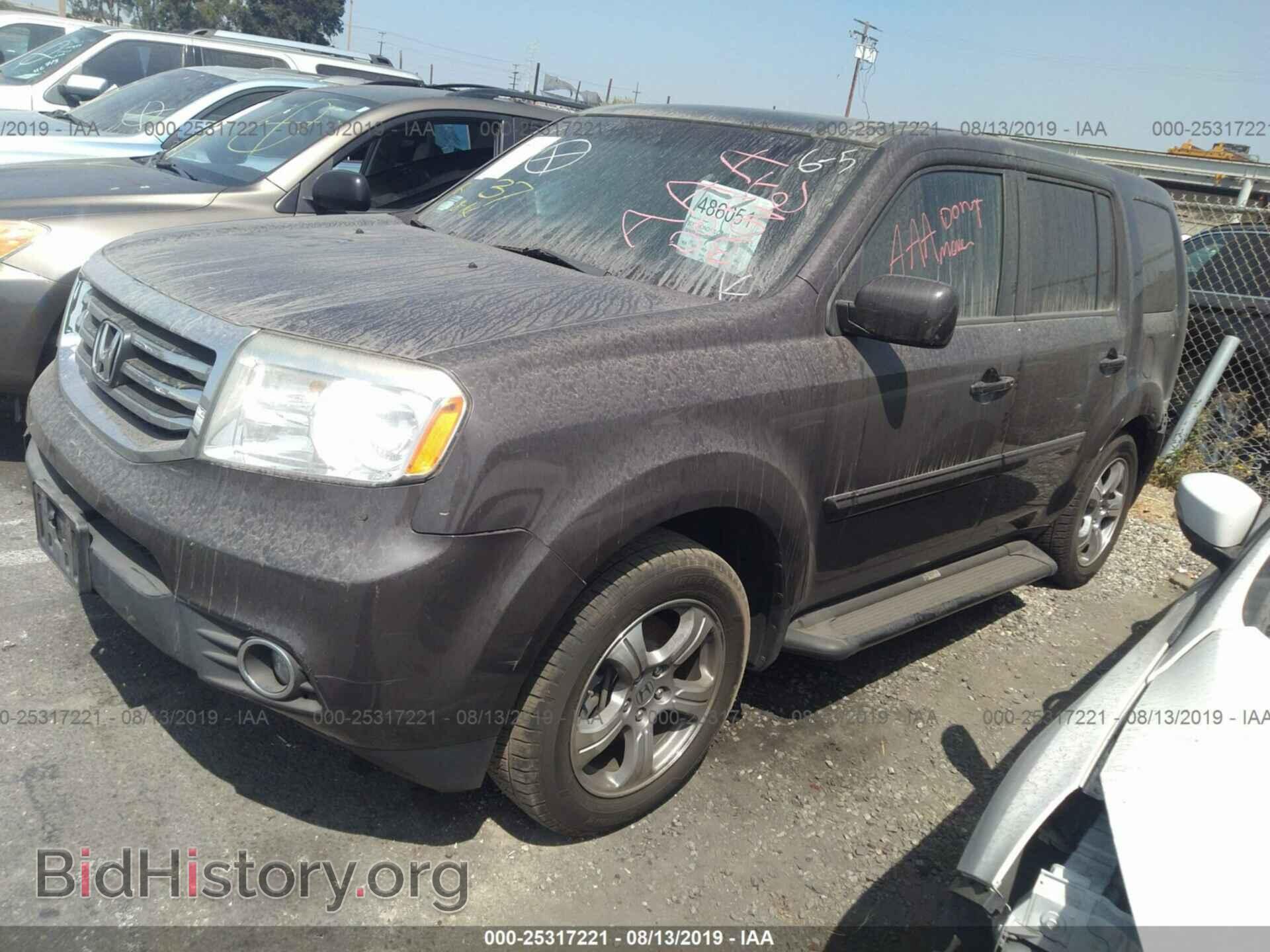 2012 HONDA PILOT - VIN: 5FNYF3H65CB001212 - Фото 2
