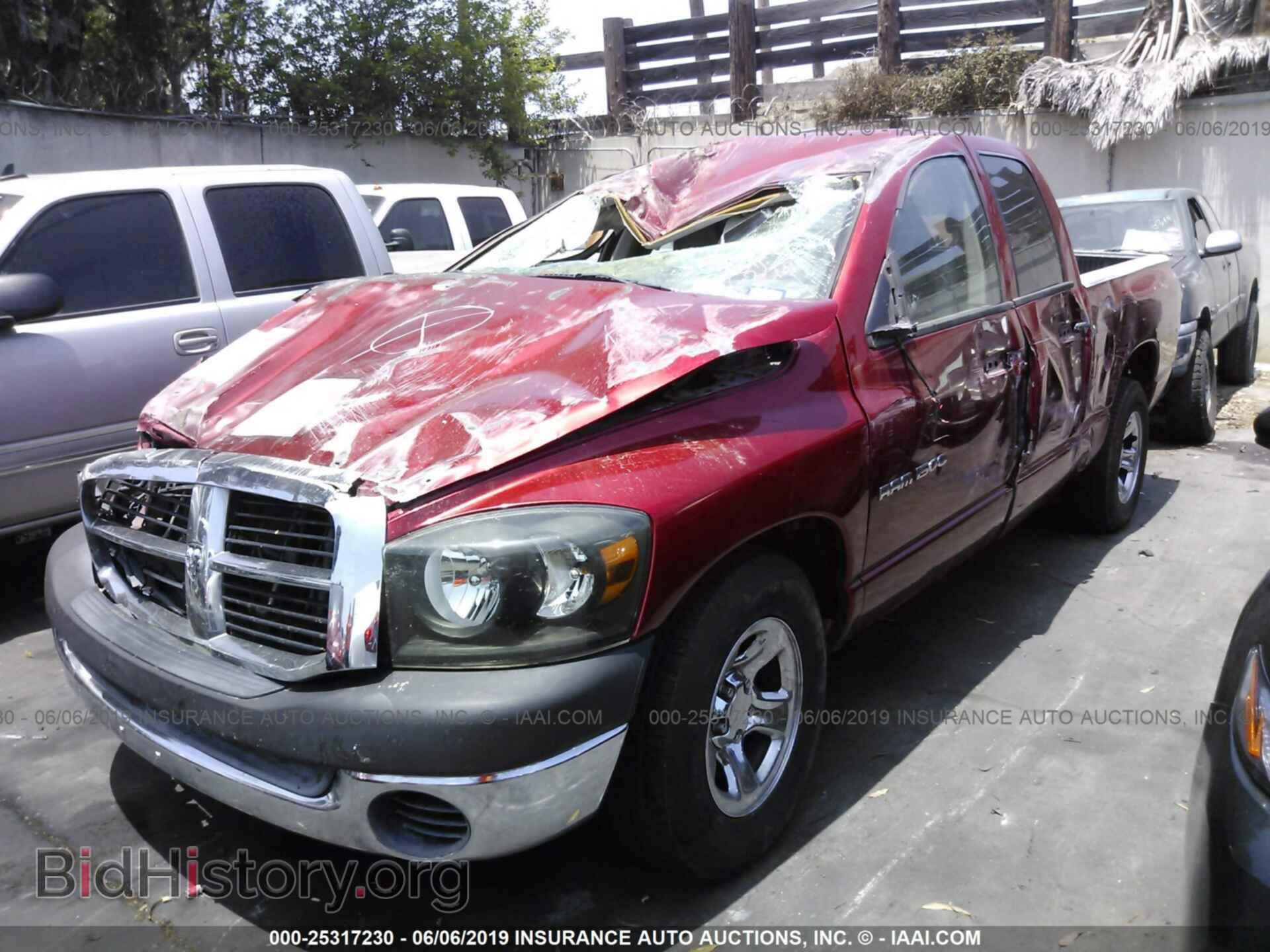 2007 DODGE RAM 1500 - VIN: 1D7HA18K07J641560 - Фото 2