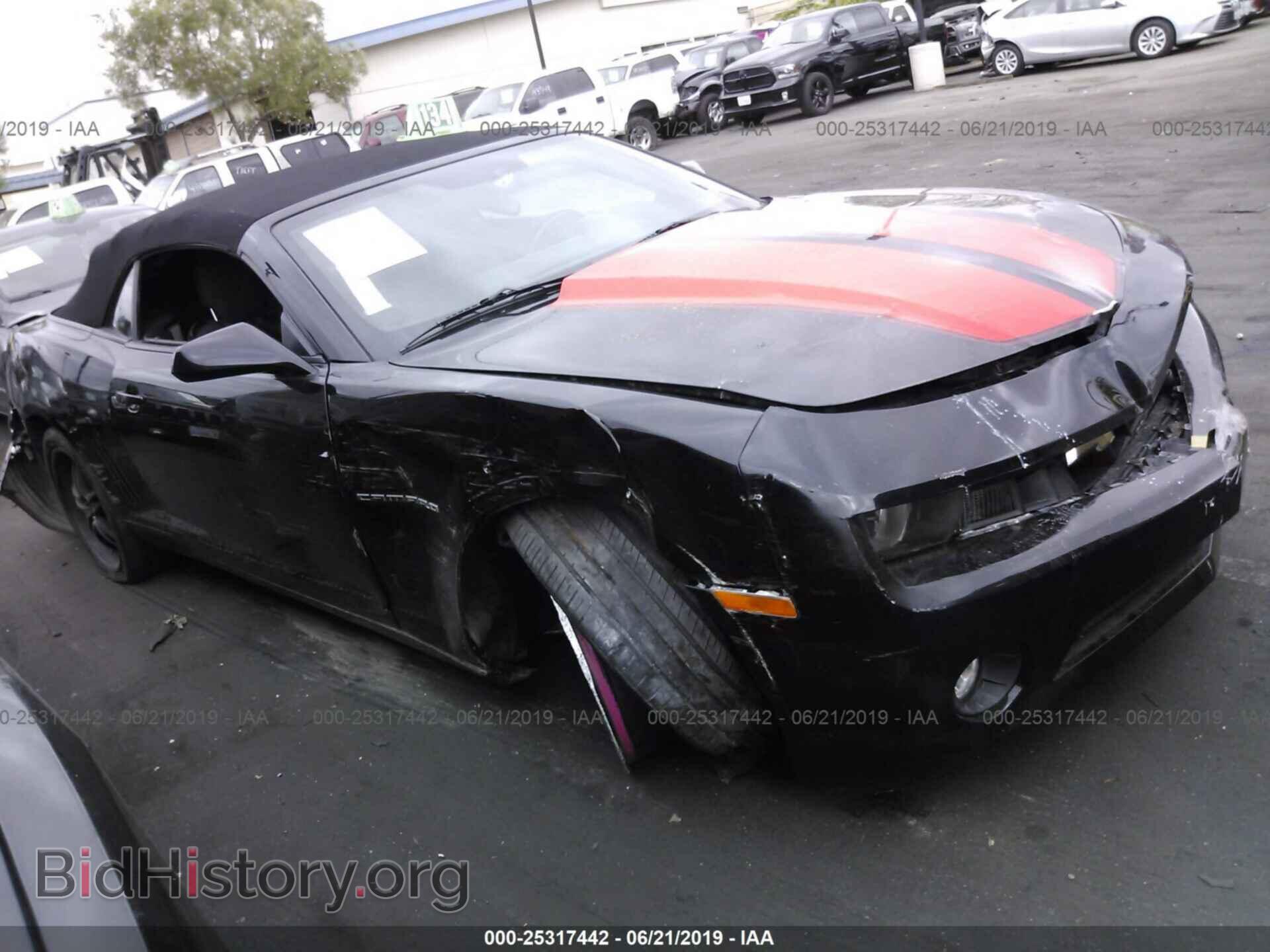 Фотография 2G1FB3D36D9235596 - CHEVROLET CAMARO 2013