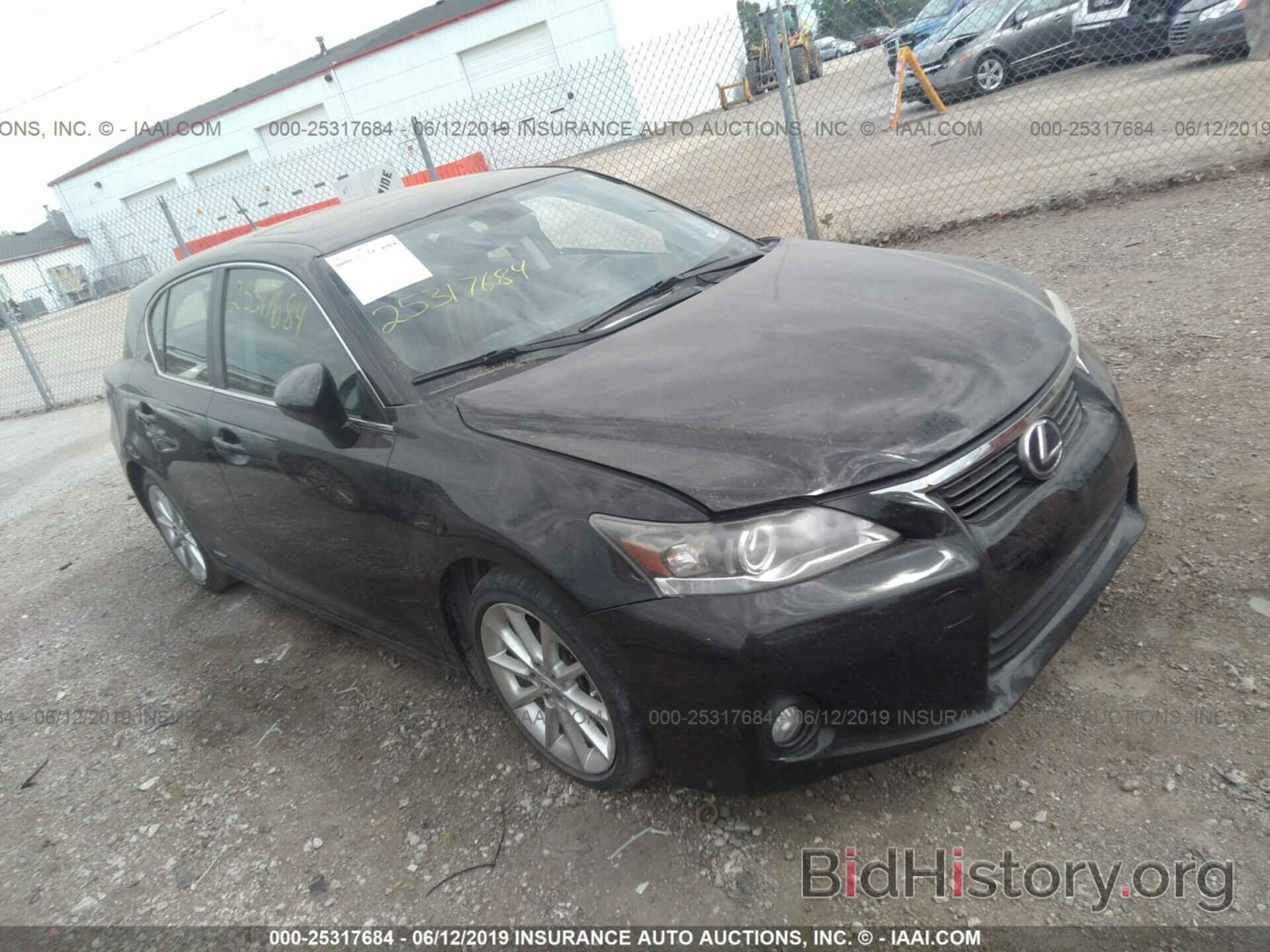 Photo JTHKD5BH7C2119992 - LEXUS CT 2012