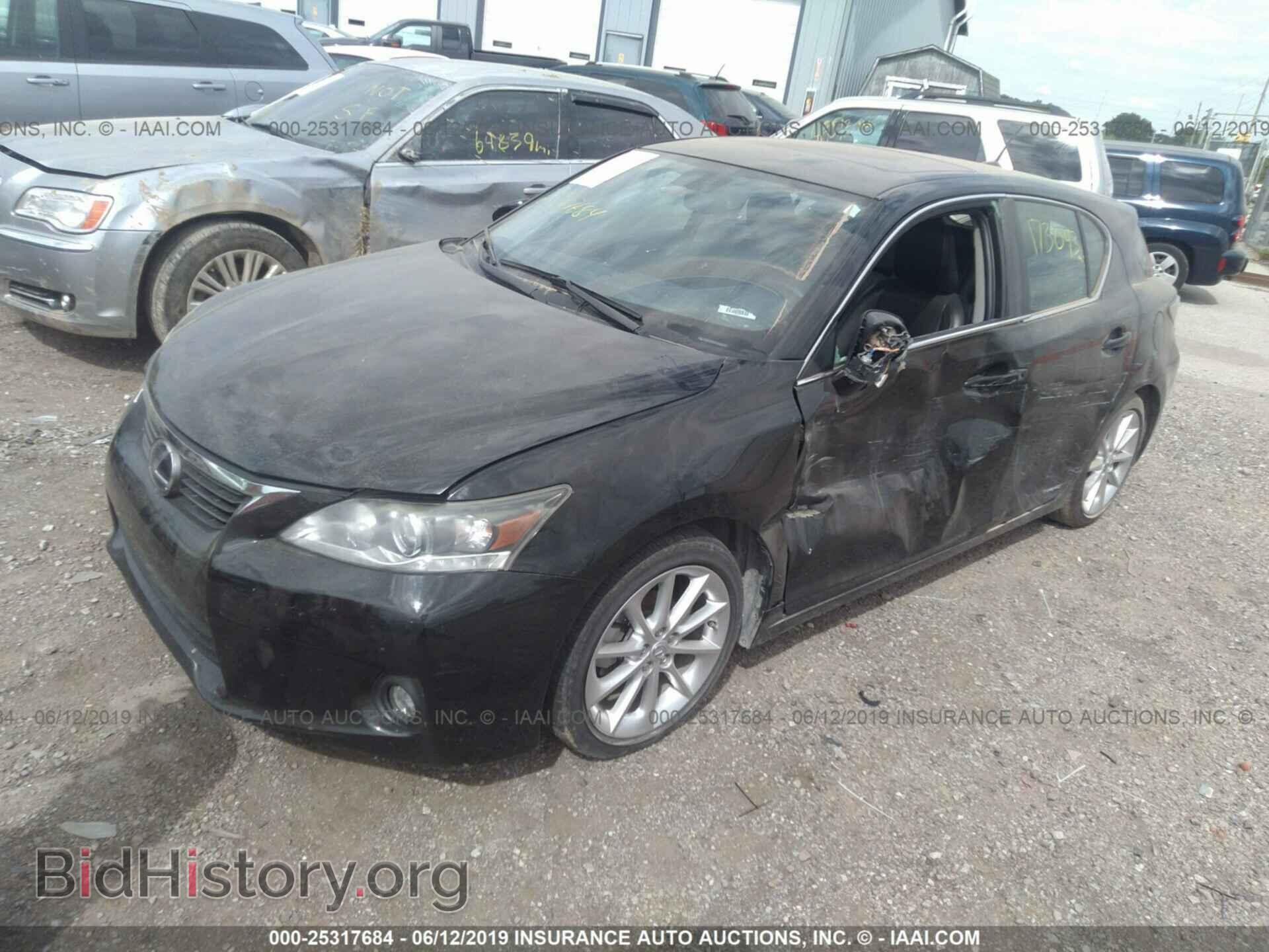2012 LEXUS CT - VIN: JTHKD5BH7C2119992 - Photo 2
