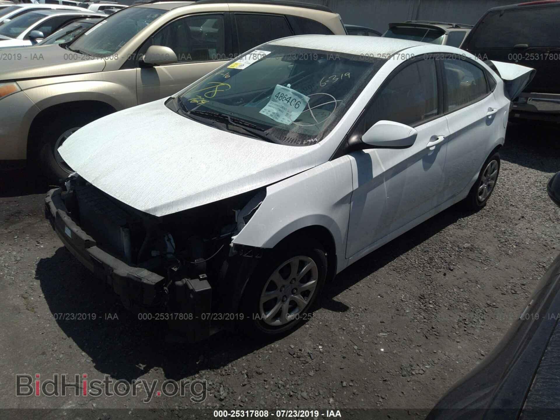 2012 HYUNDAI ACCENT - VIN: KMHCT4AEXCU178562 - Фото 2