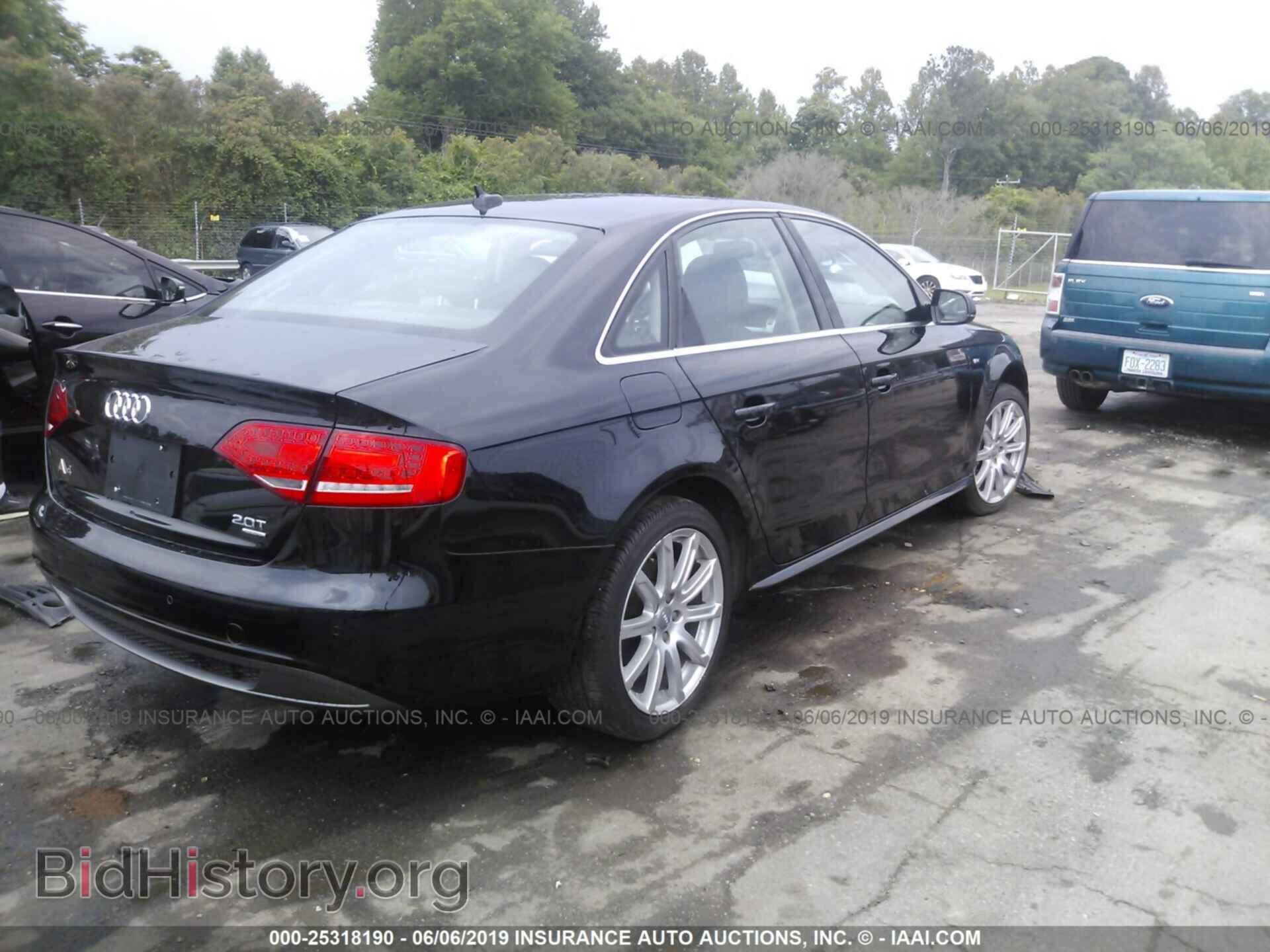 2012 AUDI A4 - VIN: WAUKFAFLXCN013650 - Фото 4
