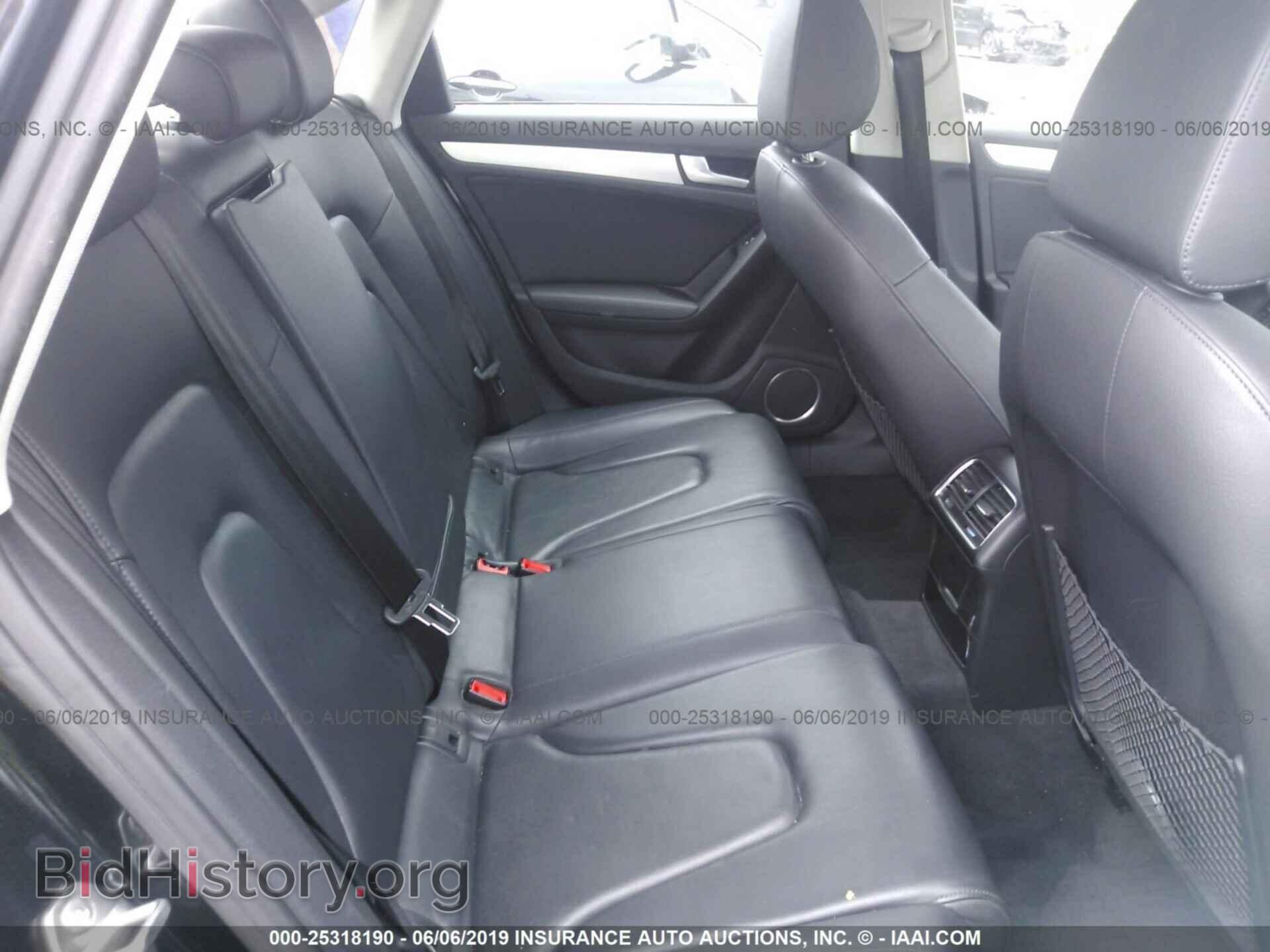 2012 AUDI A4 - VIN: WAUKFAFLXCN013650 - Фото 8