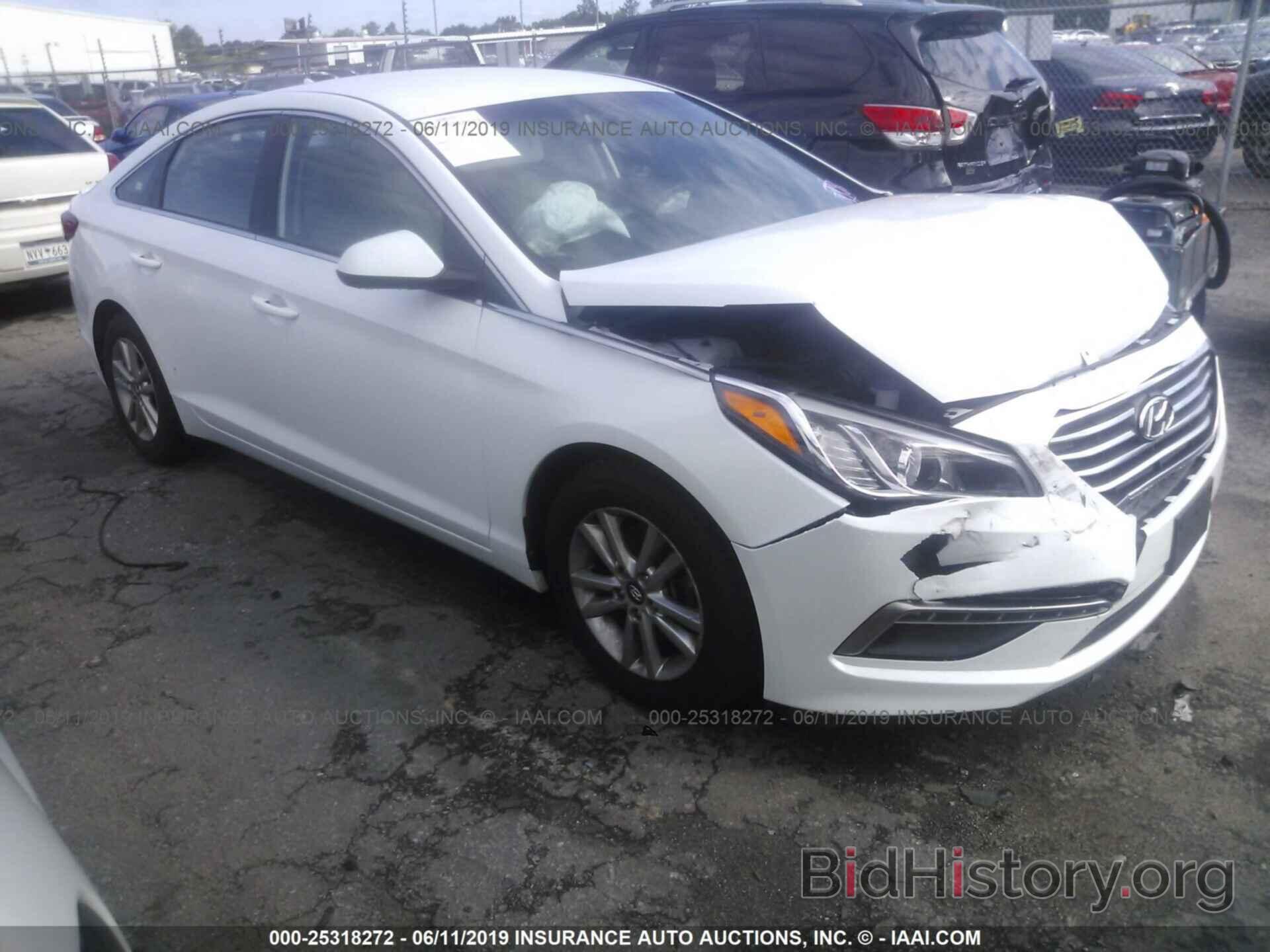 Photo 5NPE24AF3FH107016 - HYUNDAI SONATA 2015