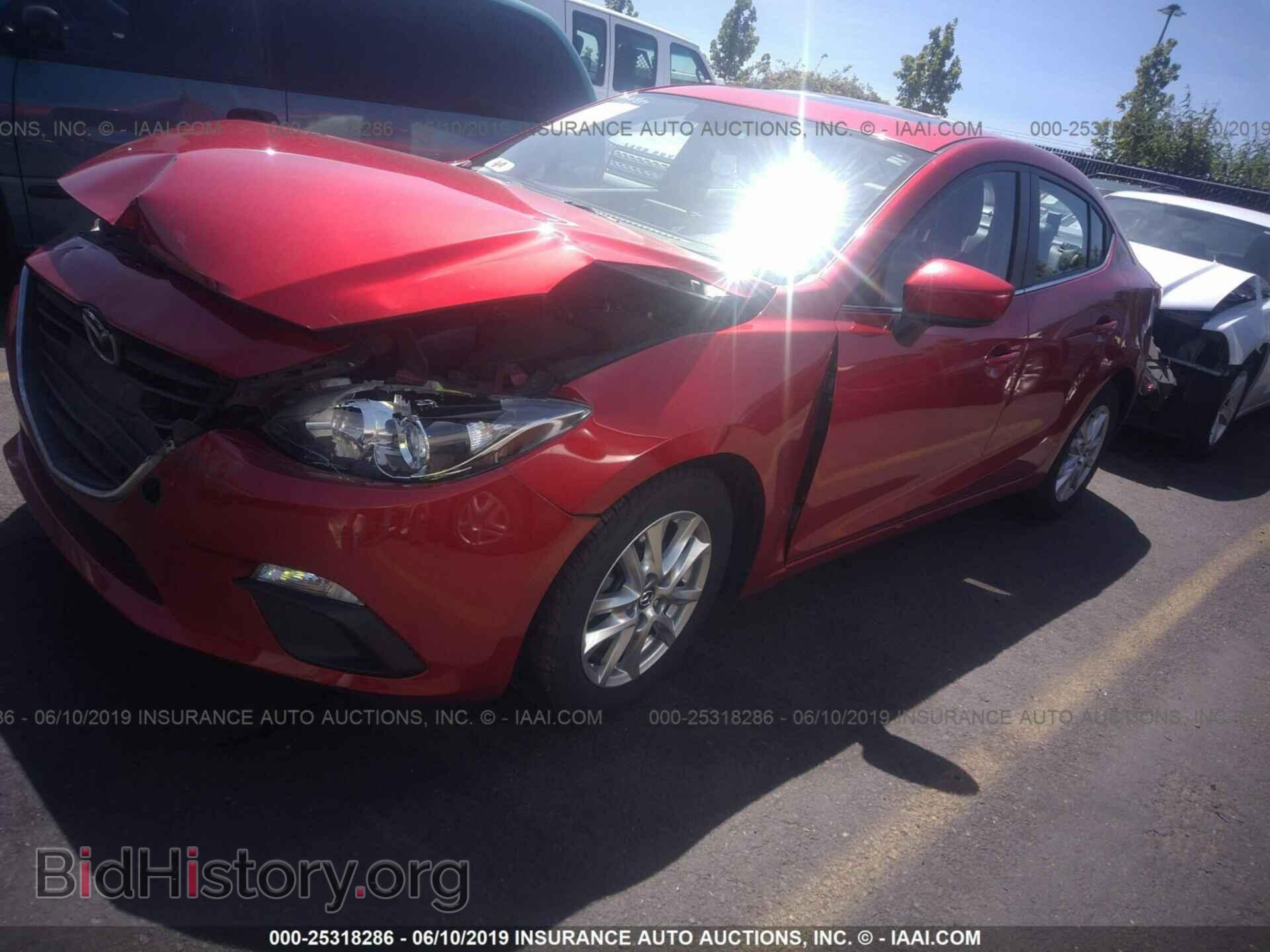 2014 MAZDA 3 - VIN: JM1BM1W77E1165262 - Фото 2