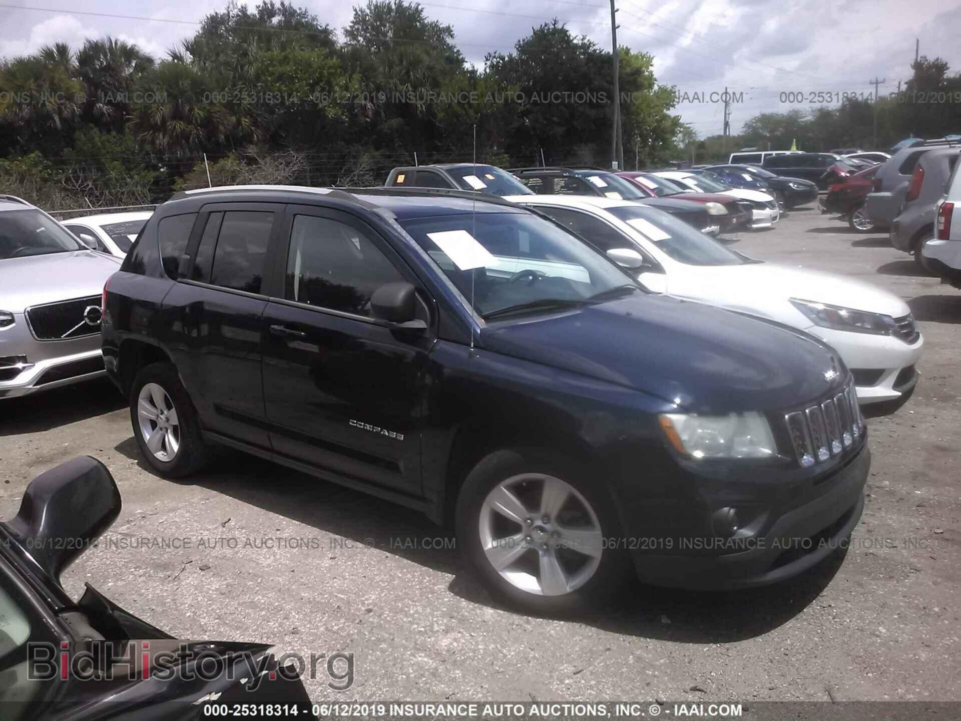 Фотография 1C4NJCEB6CD677663 - JEEP COMPASS 2012