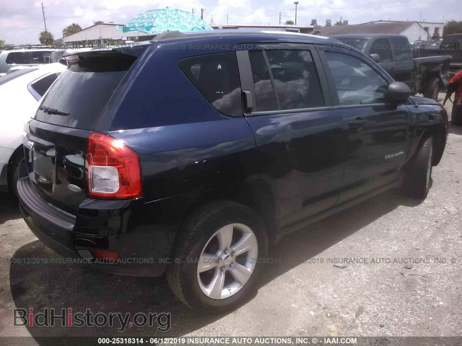 2012 JEEP COMPASS - VIN: 1C4NJCEB6CD677663 - Фото 4