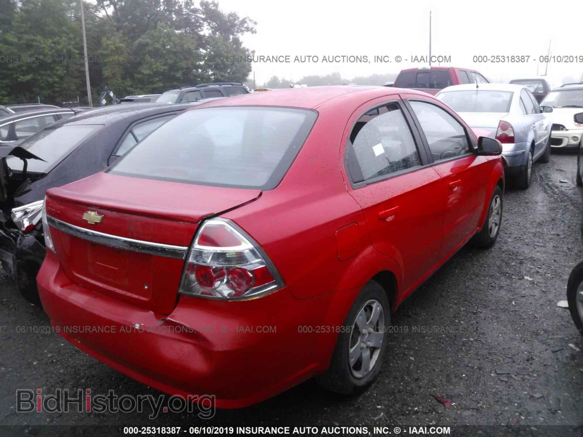 2011 CHEVROLET AVEO - VIN: KL1TD5DE2BB132714 - Фото 4