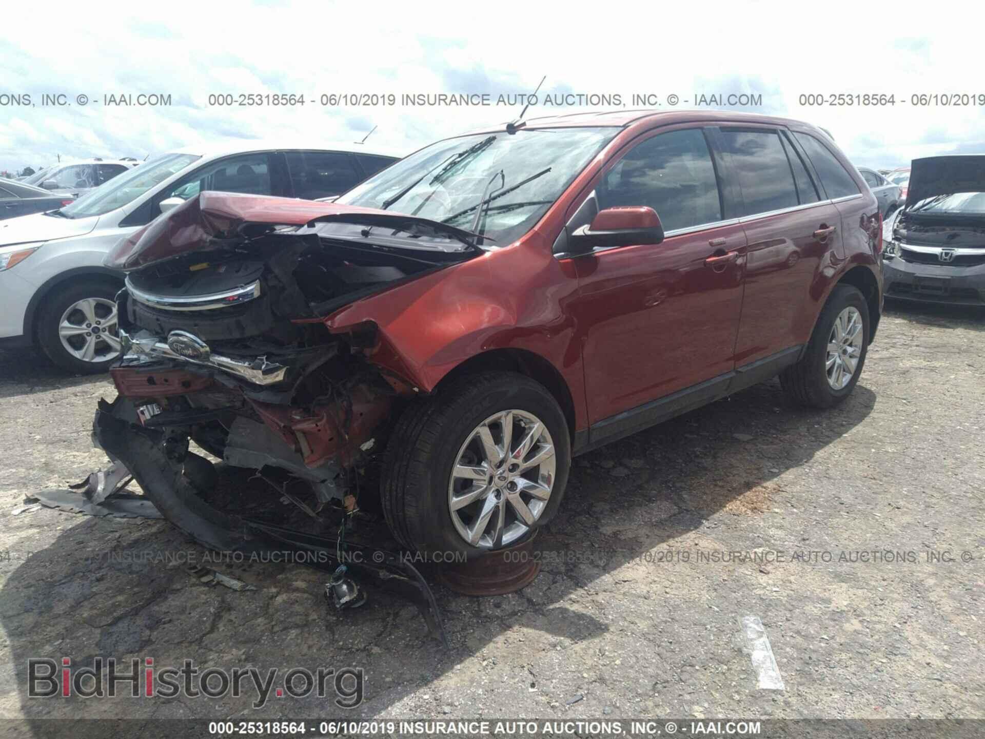 2014 FORD EDGE - VIN: 2FMDK4KC3EBA26927 - Фото 2
