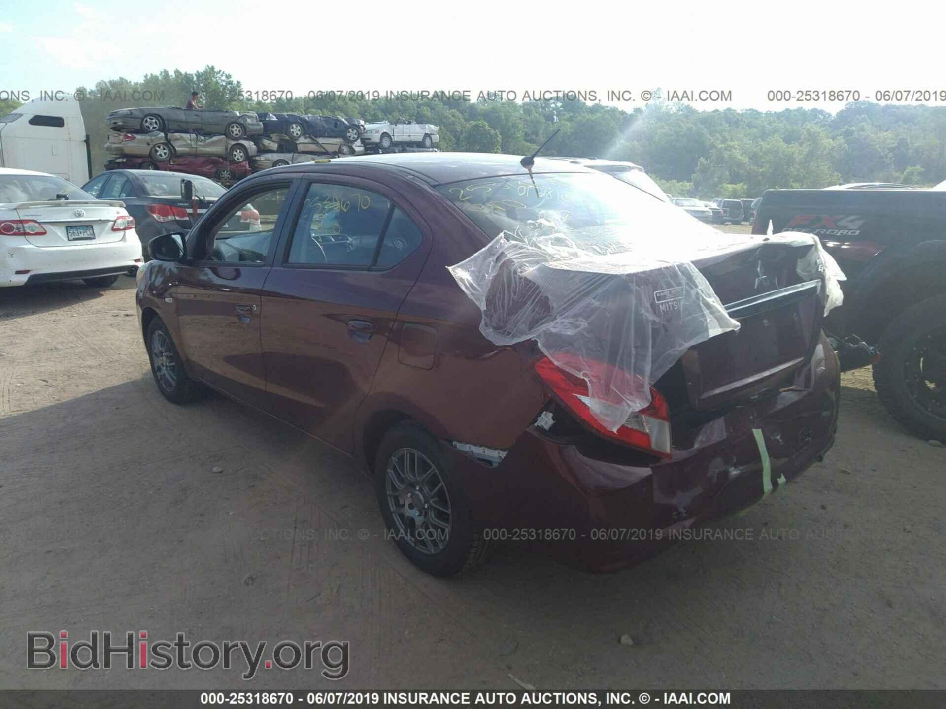 2017 MITSUBISHI MIRAGE - VIN: ML32F3FJ2HHF06151 - Фото 3
