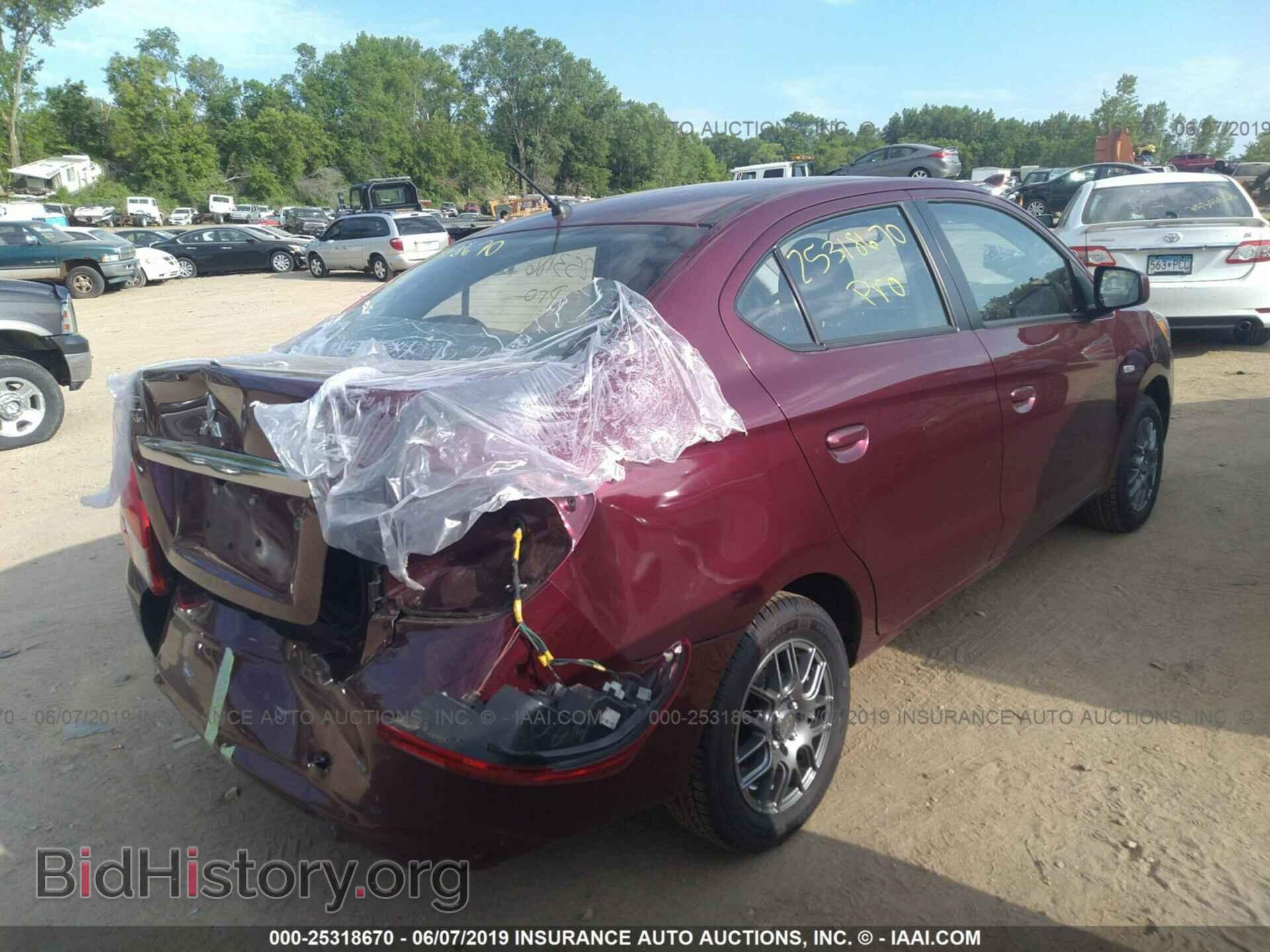 2017 MITSUBISHI MIRAGE - VIN: ML32F3FJ2HHF06151 - Фото 4