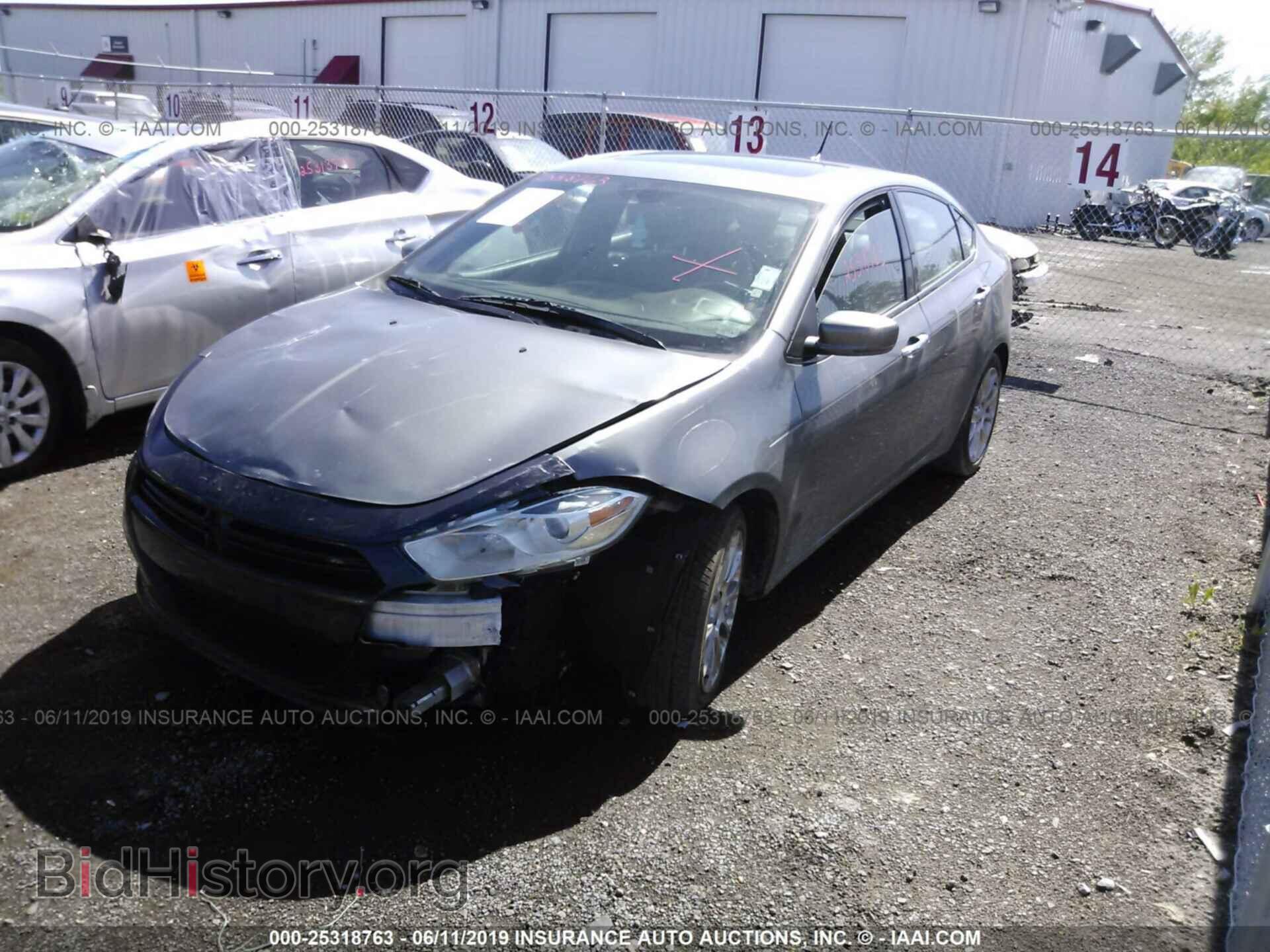 2013 DODGE DART - VIN: 1C3CDFCAXDD682185 - Фото 2