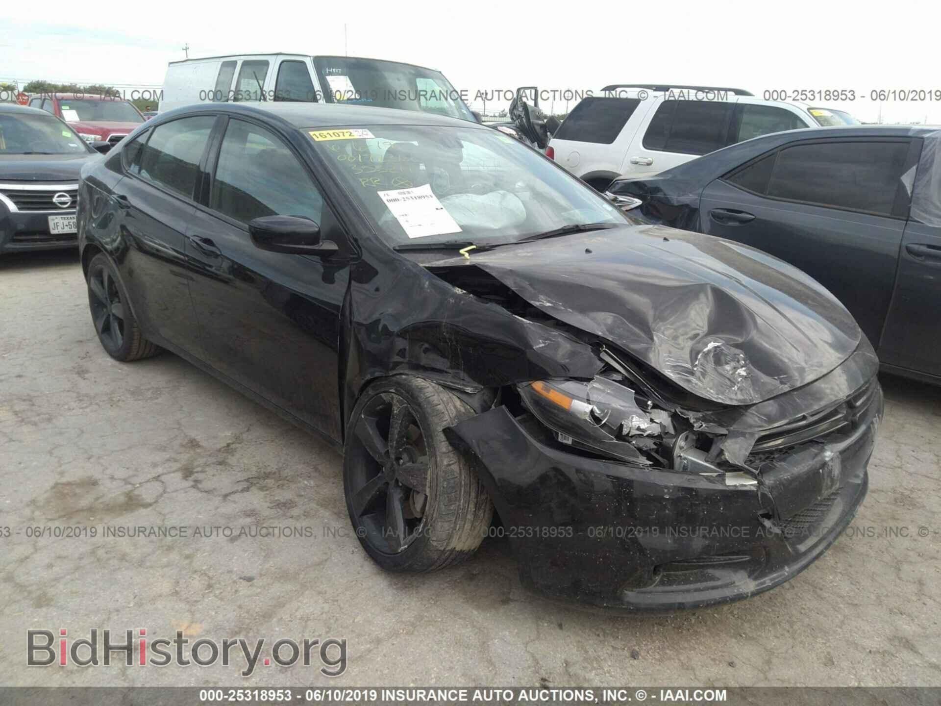Photo 1C3CDFBBXFD353211 - DODGE DART 2015