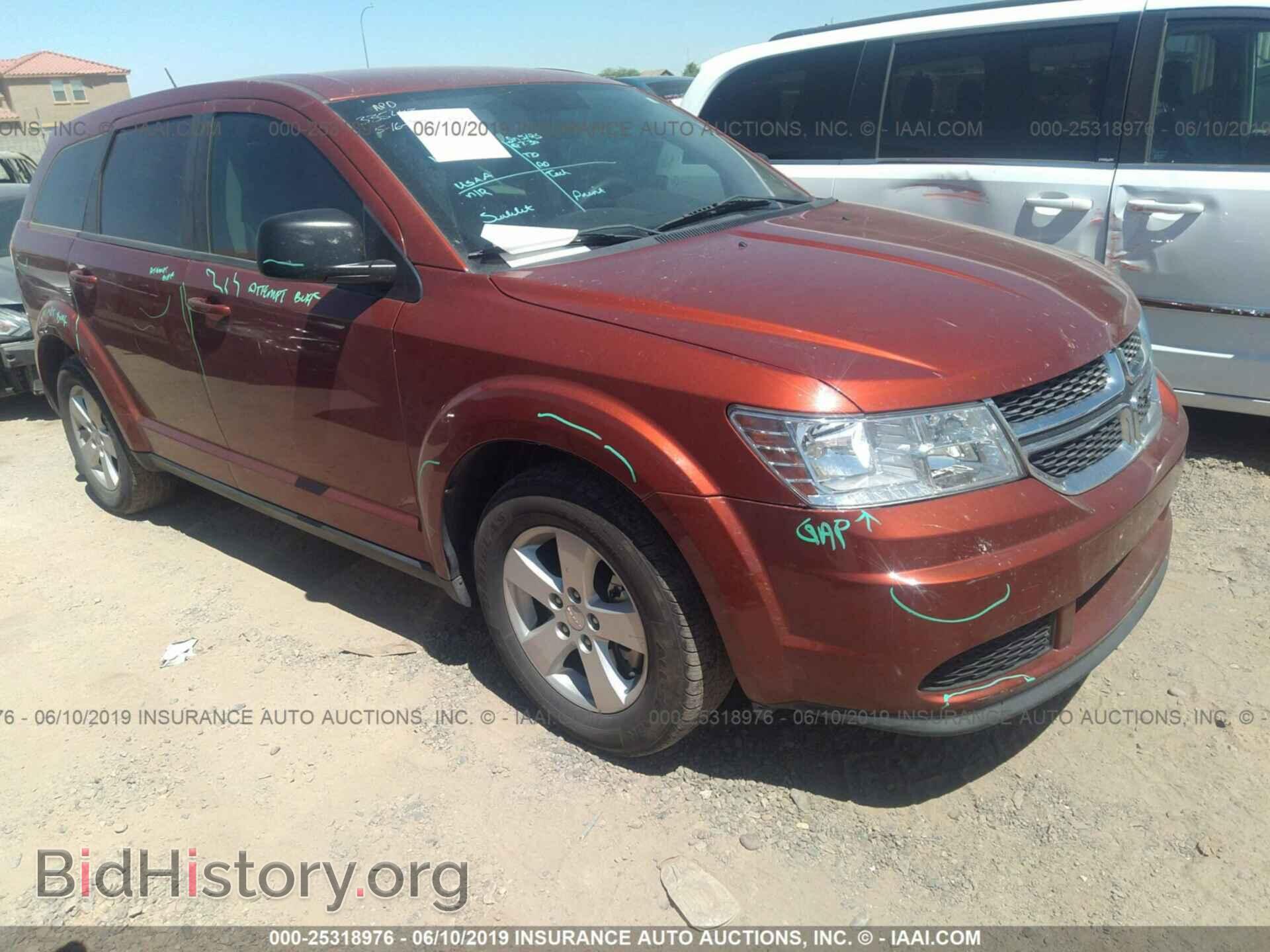 Photo 3C4PDCAB5DT538352 - DODGE JOURNEY 2013