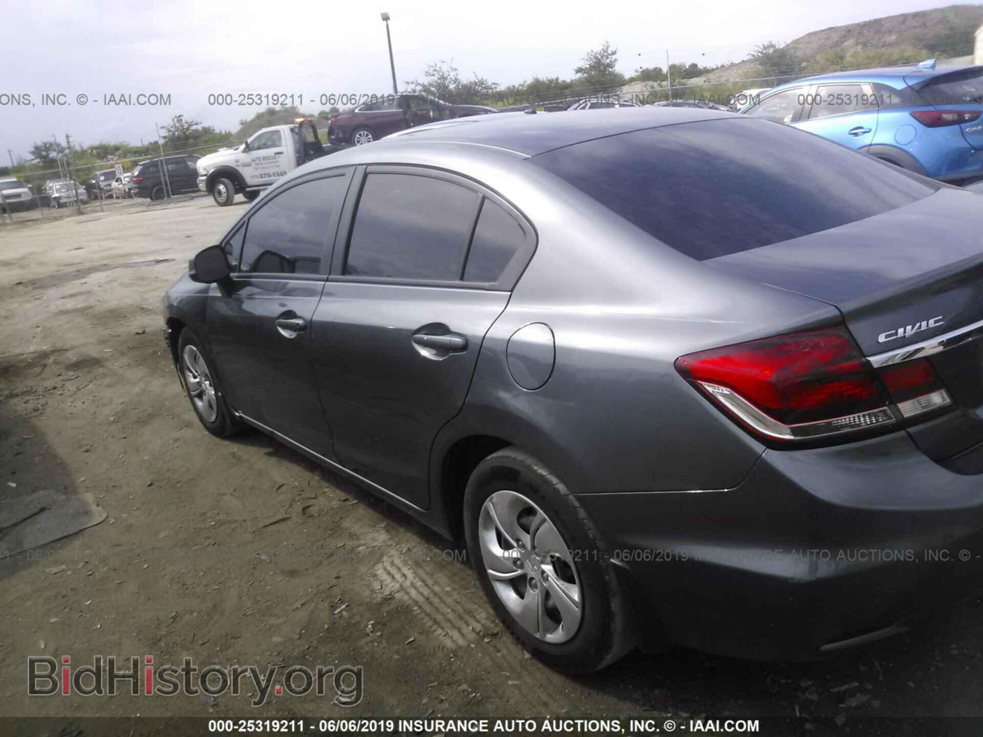 2013 HONDA CIVIC - VIN: 19XFB2F51DE043830 - Фото 3